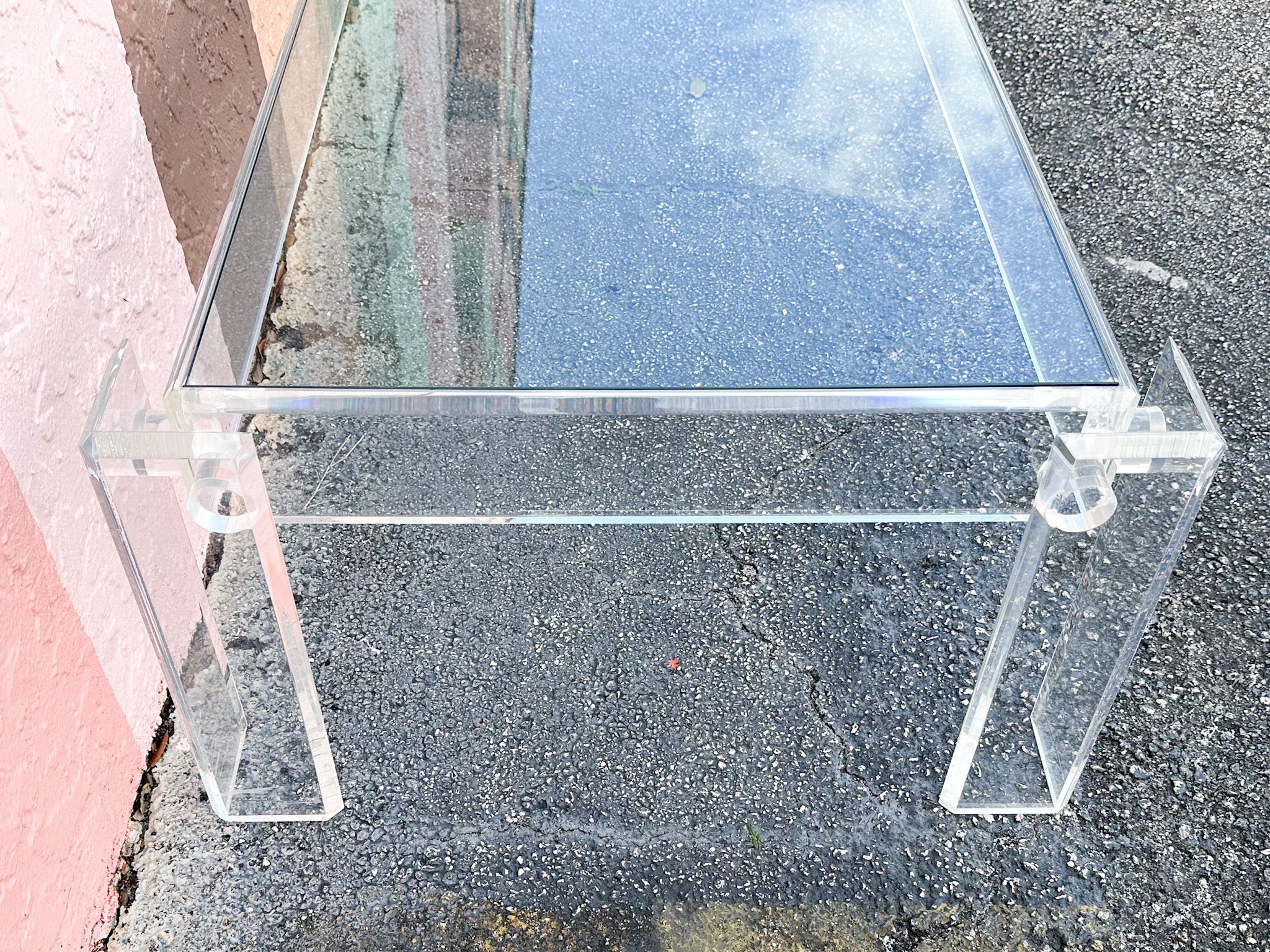 Glam Lucite Coffee Table - Image 5