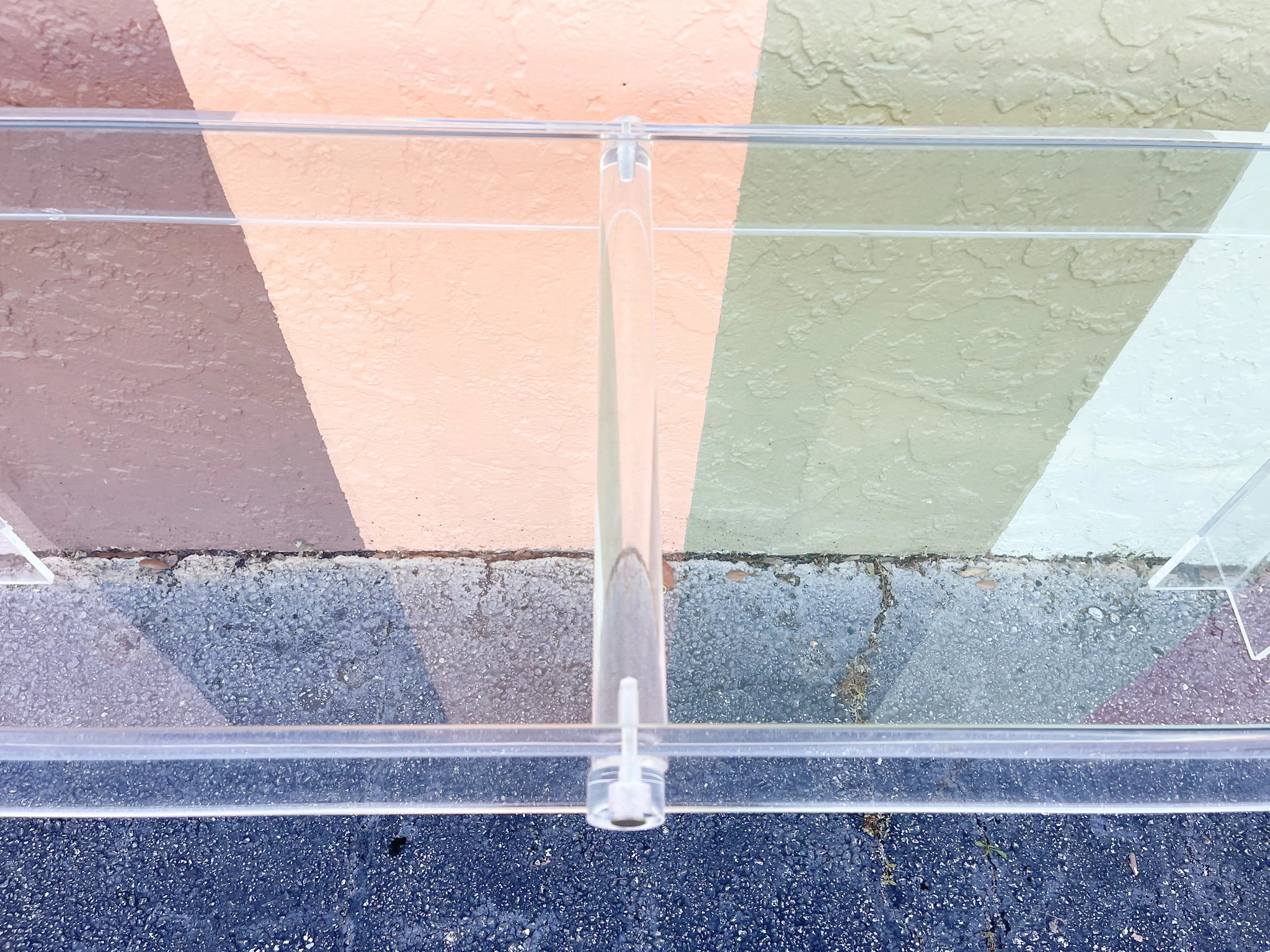 Glam Lucite Console Table - Image 8
