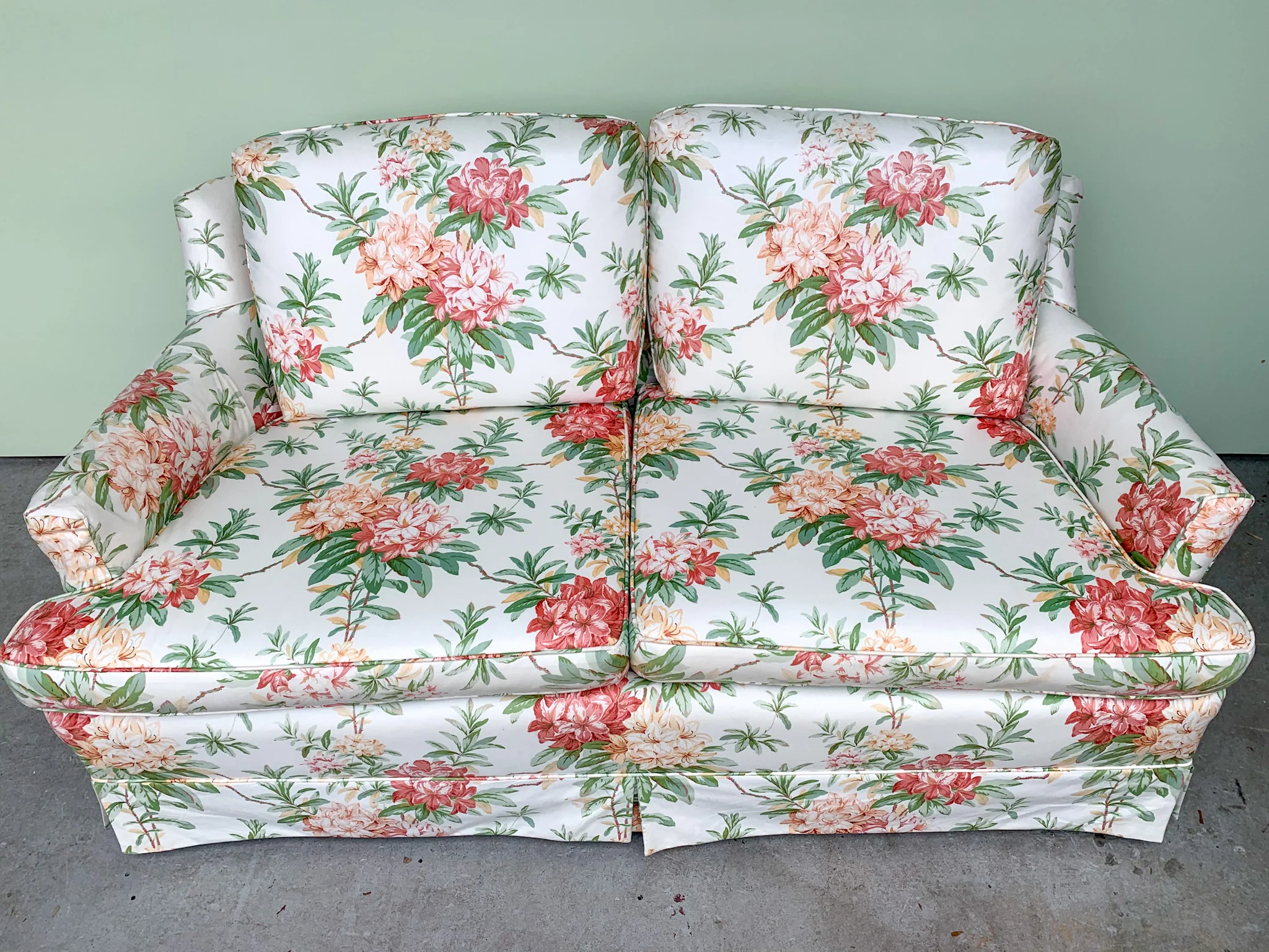 Granny Chic Upholstered Sette - Image 2