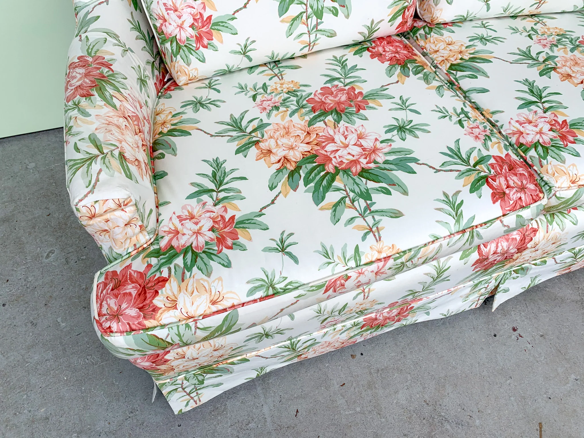 Granny Chic Upholstered Sette - Image 5