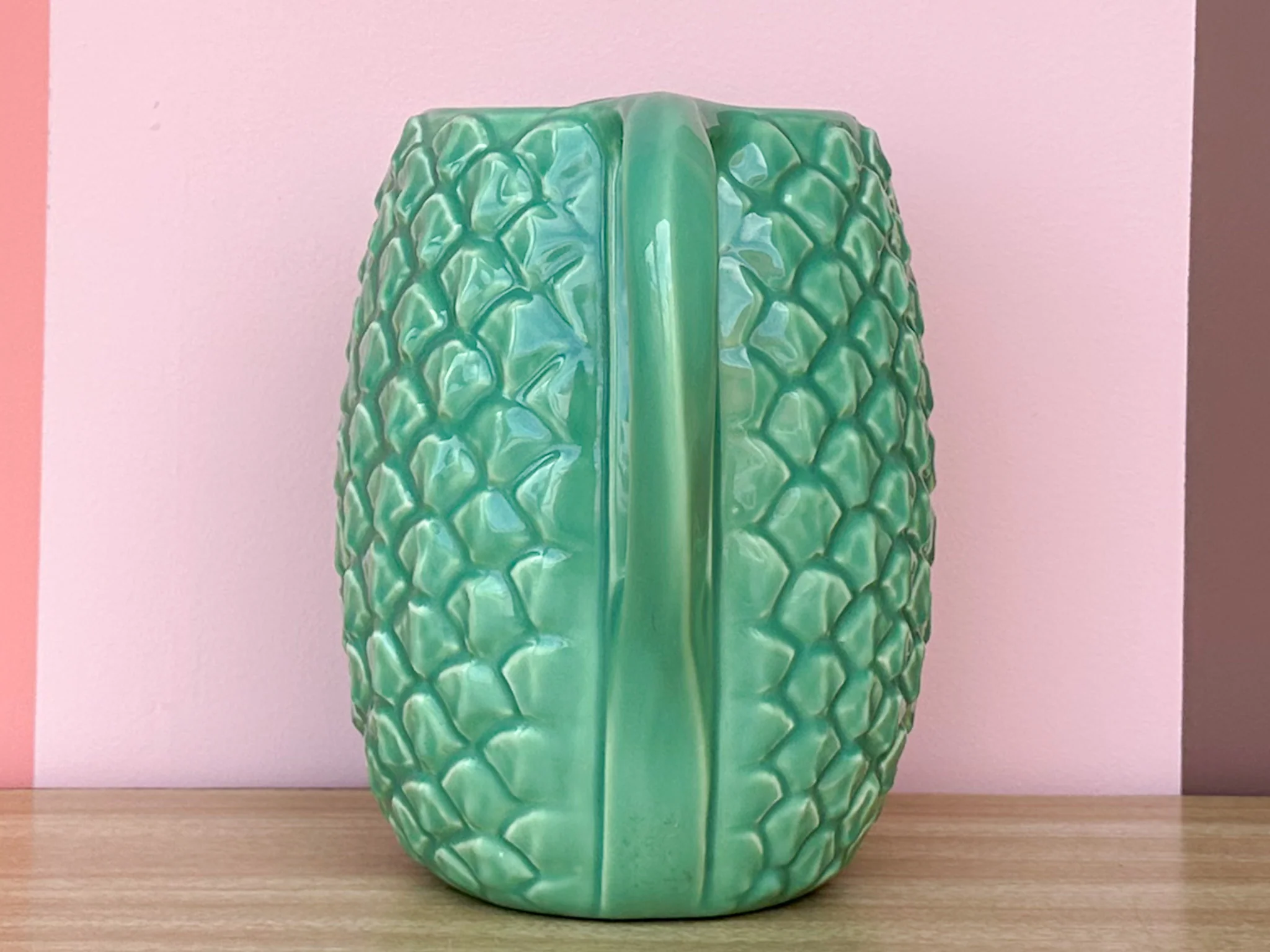 Green Shell Ceramic Pitcher - Image 5