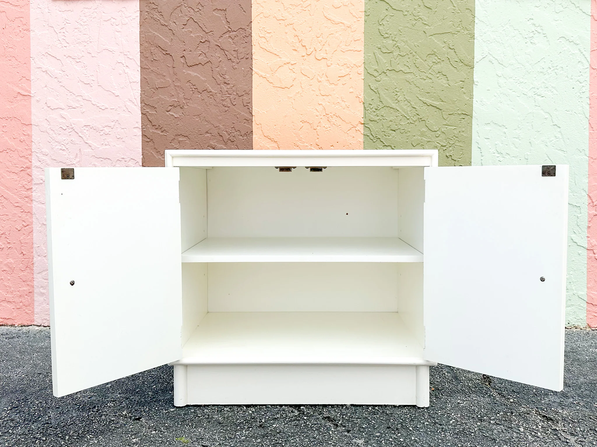 Hand Painted Chinoiserie Oversized Nightstand - Image 8
