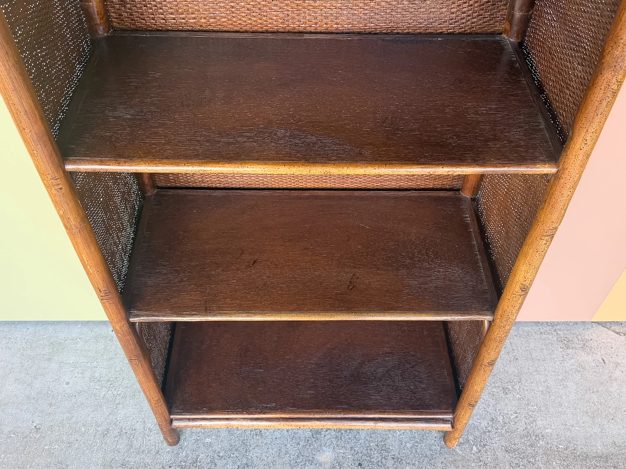 Handsome Cane Etagere - Image 11