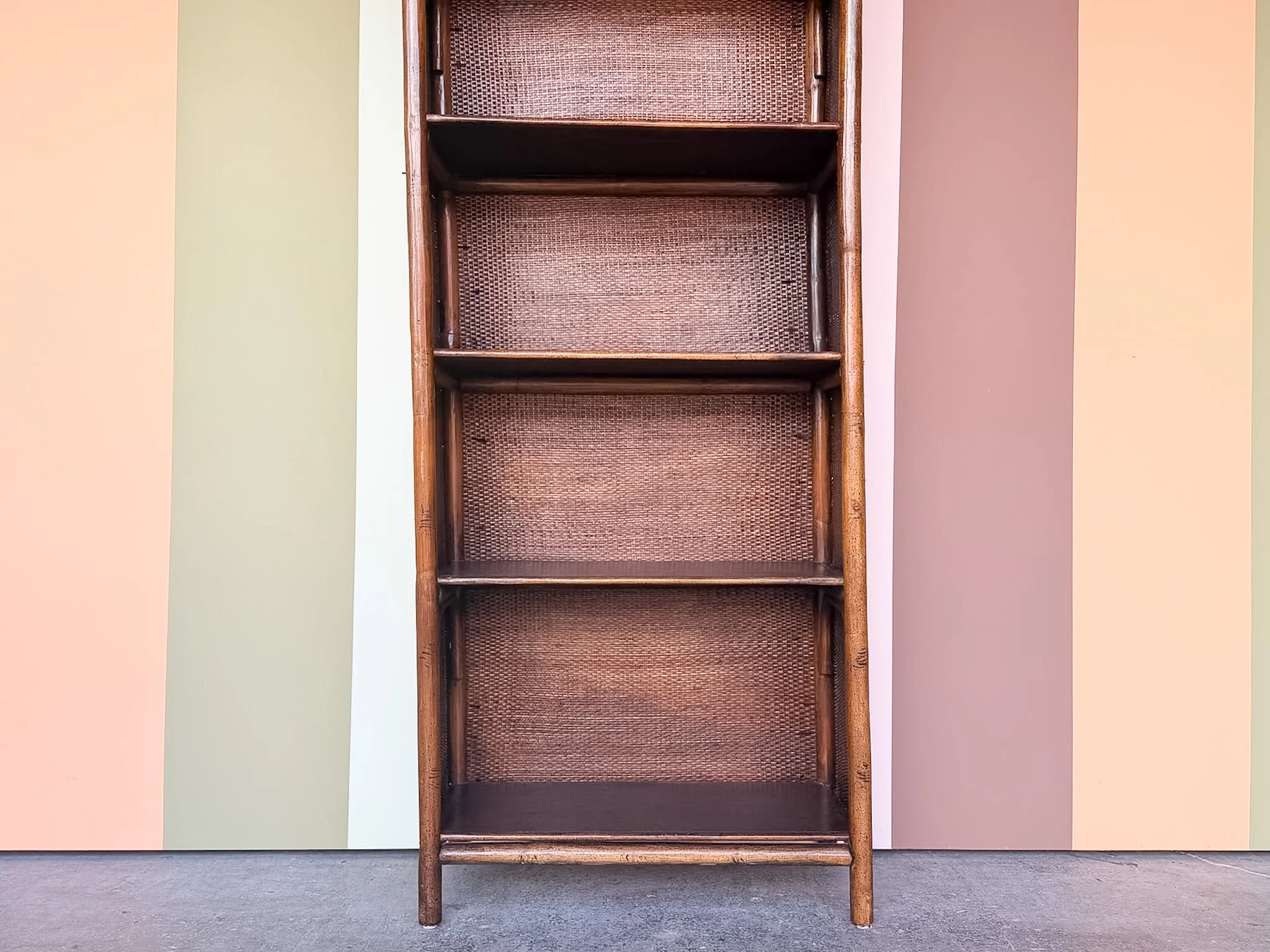 Handsome Cane Etagere - Image 4