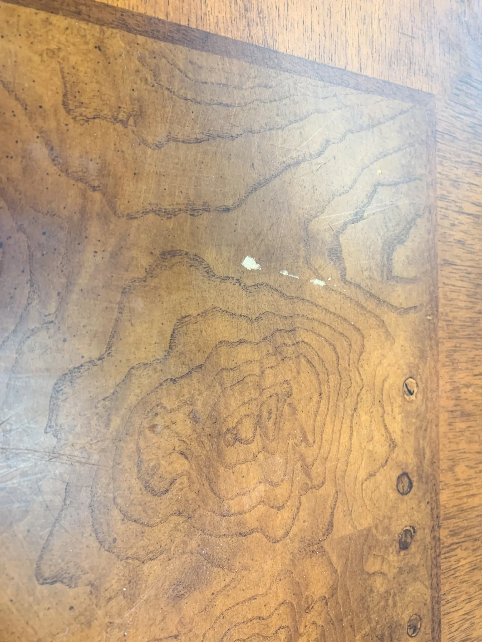 Handsome Faux Bamboo Desk - Image 6