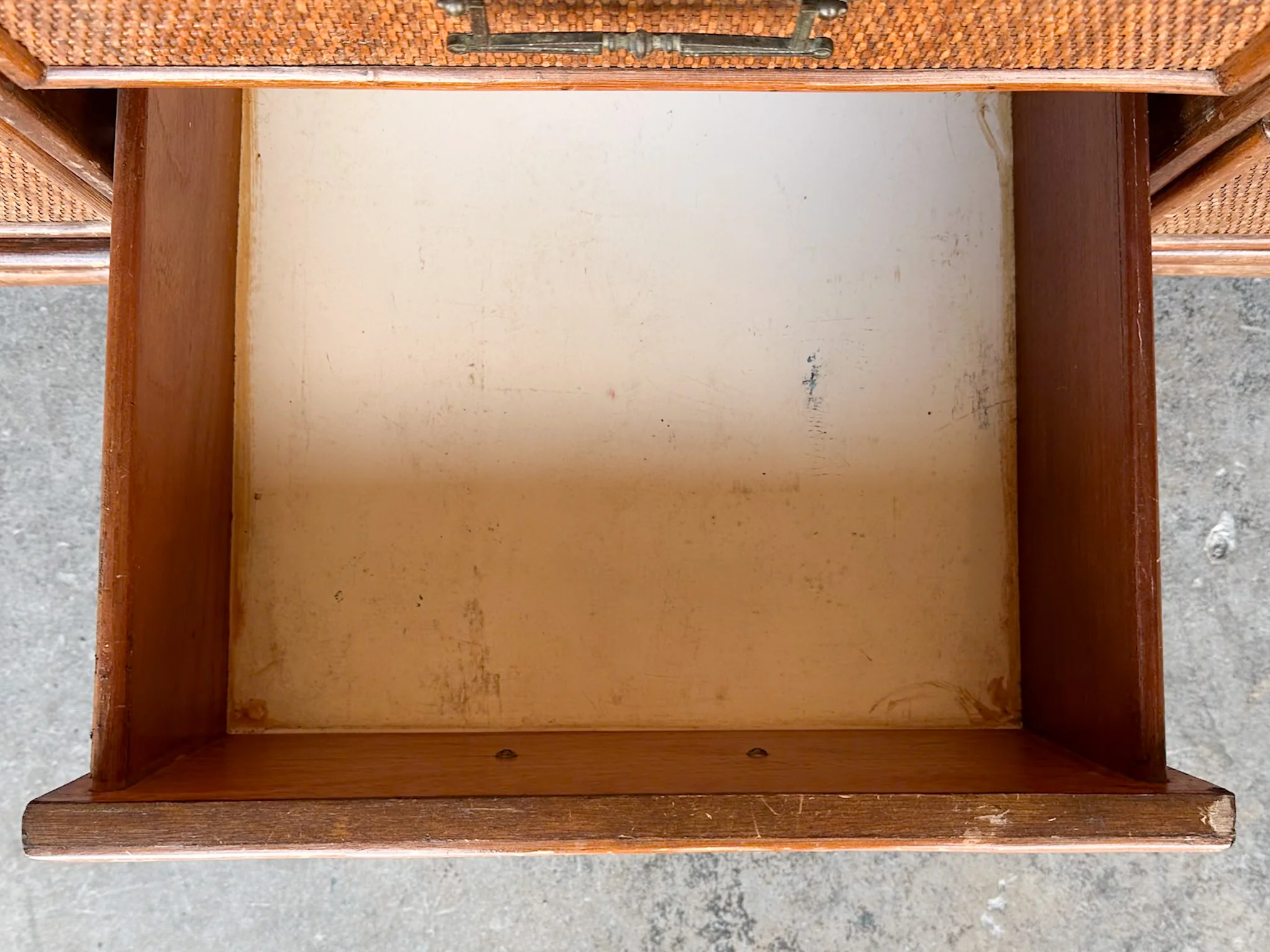 Handsome Rattan Dresser - Image 9