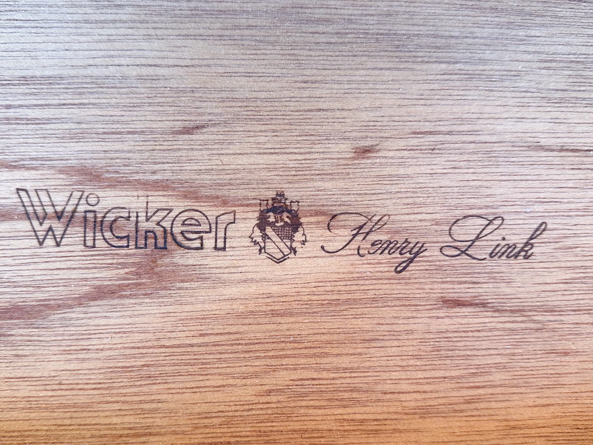 Henry Link Braided Wicker Desk - Image 9