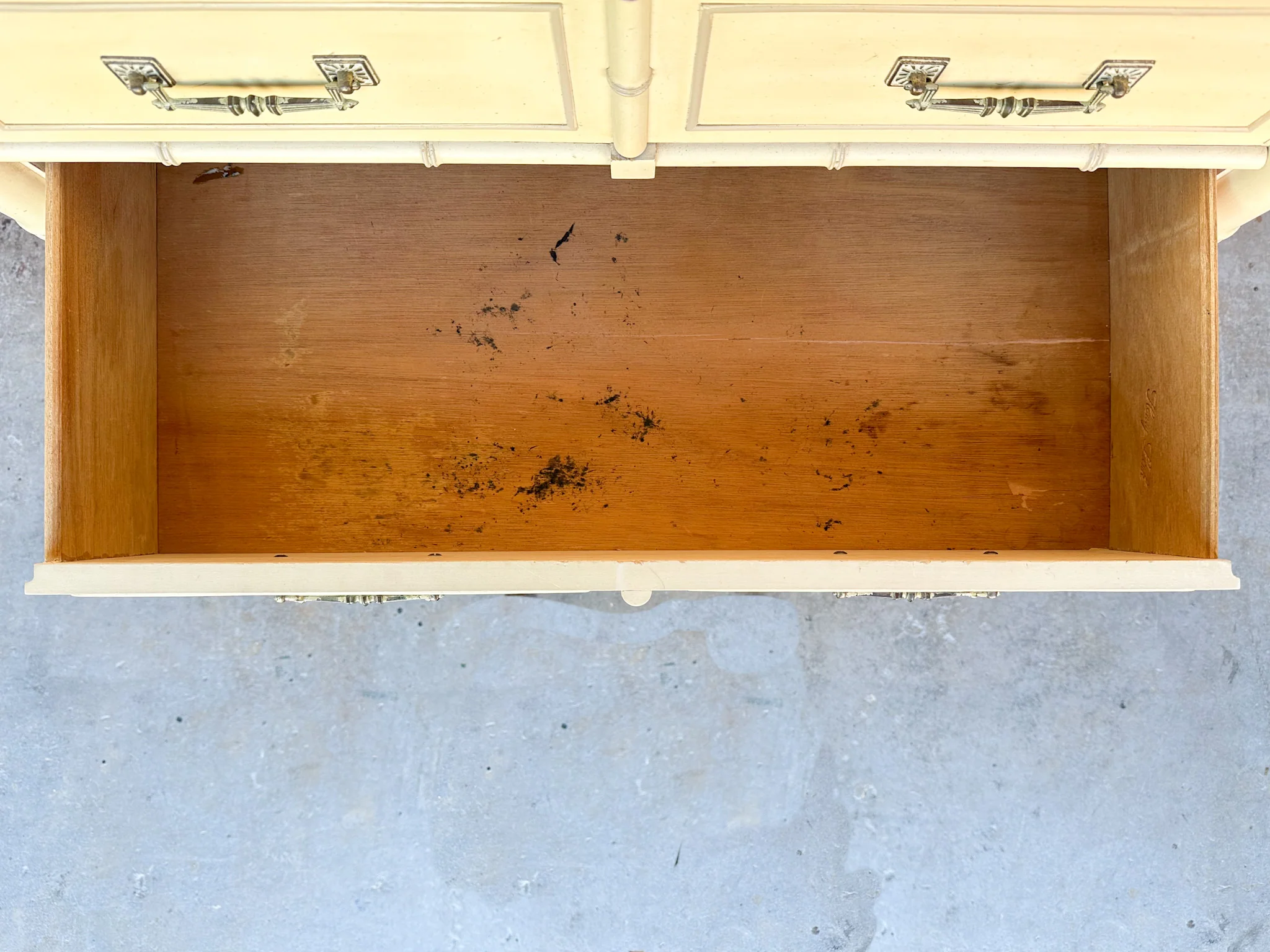 Henry Link Faux Bamboo Tall Chest - Image 6