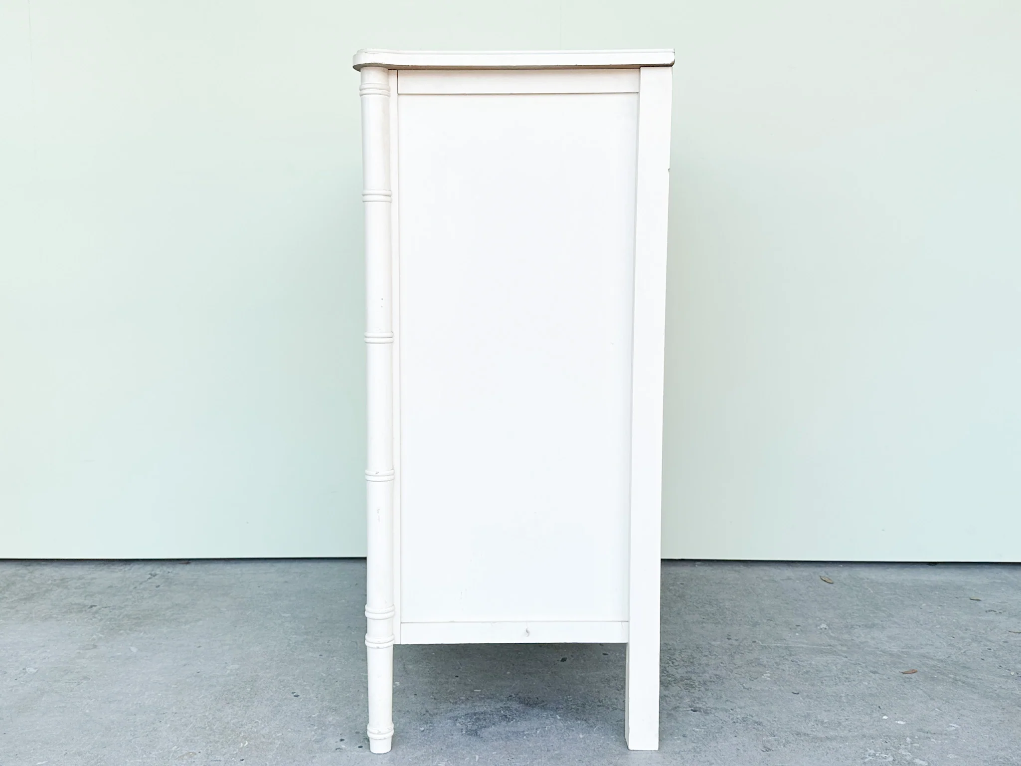 Henry Link Faux Bamboo Tall Chest - Image 9