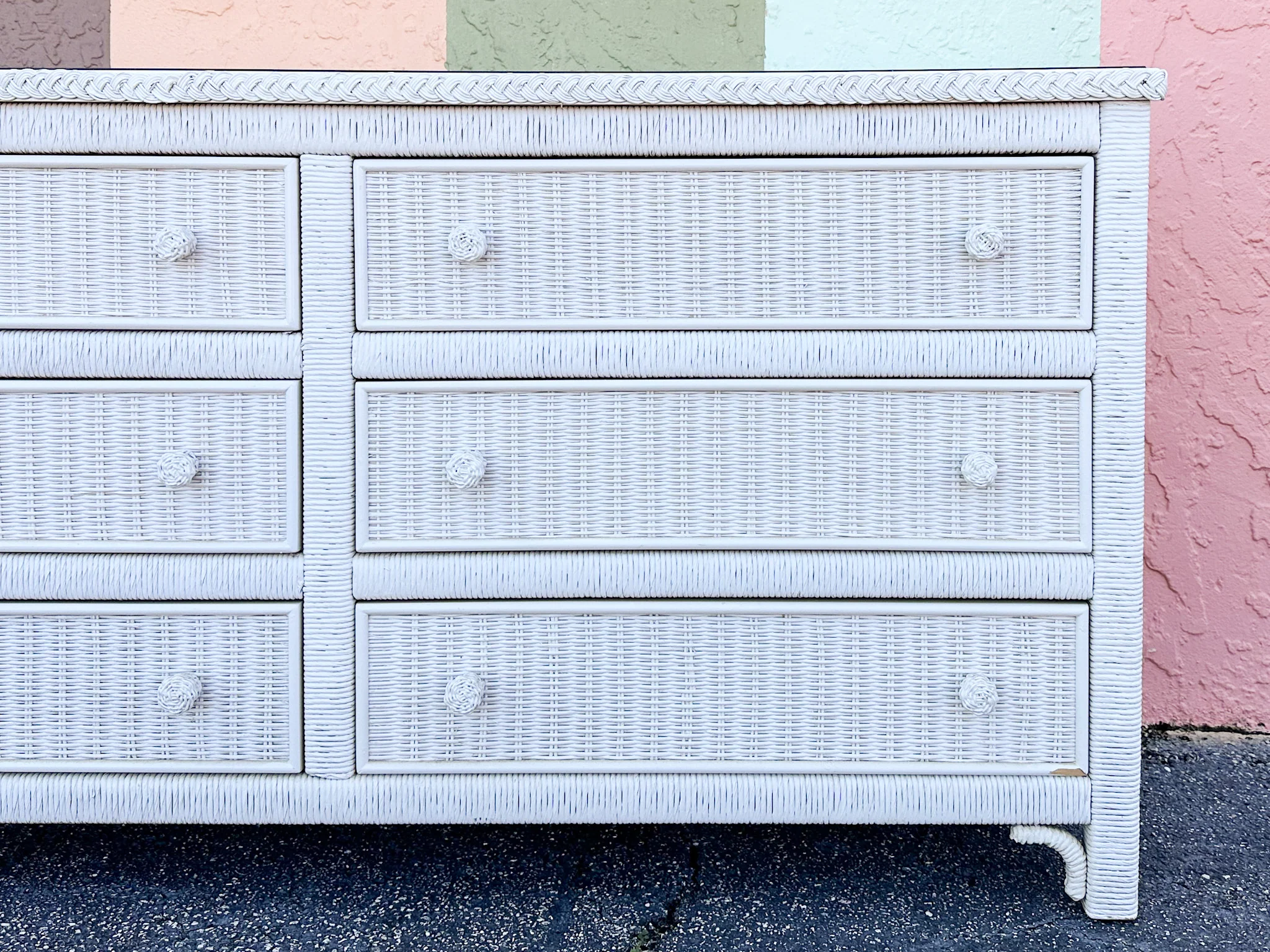 Henry Link Wicker Dresser - Image 14