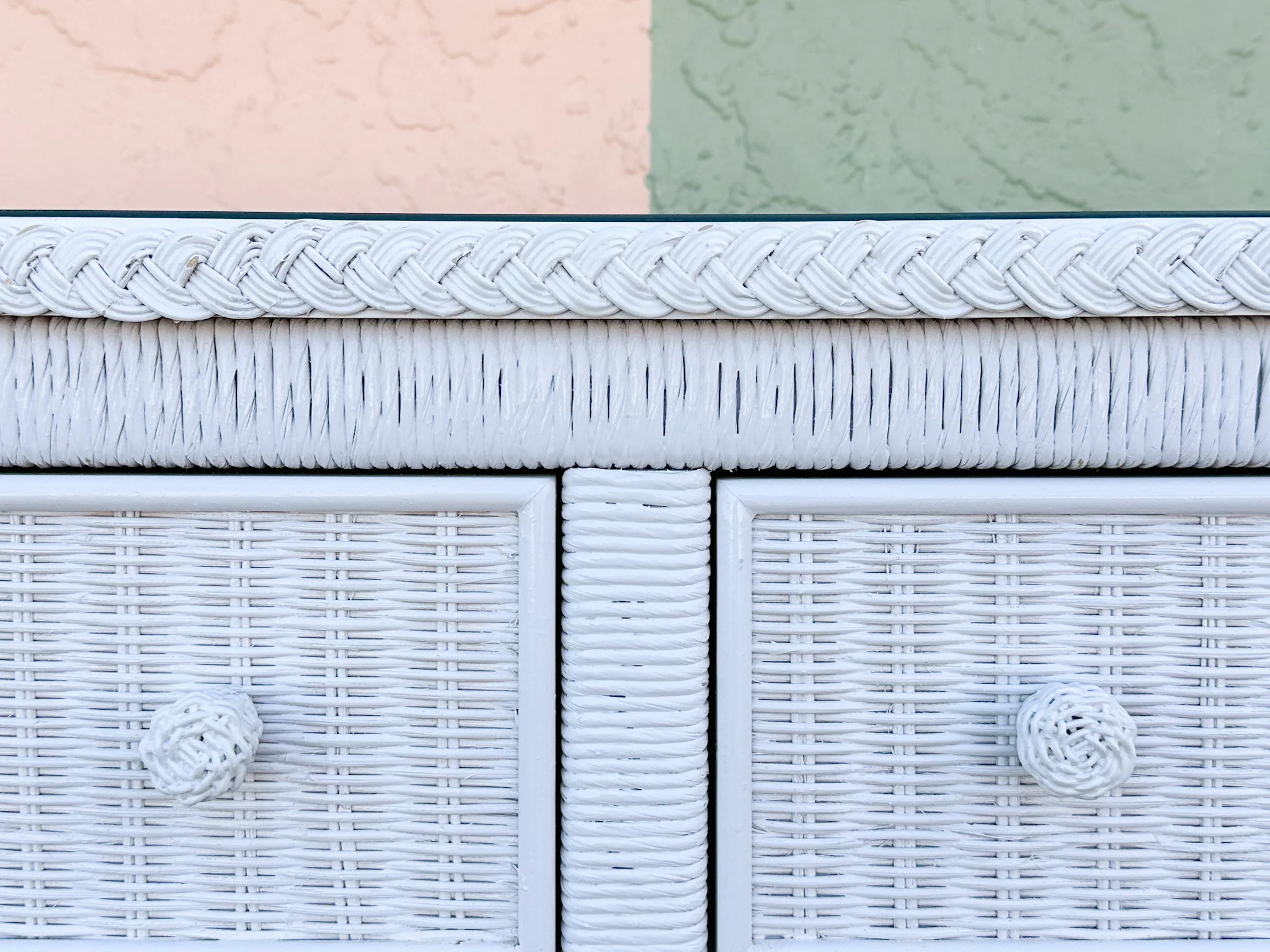 Henry Link Wicker Dresser - Image 2