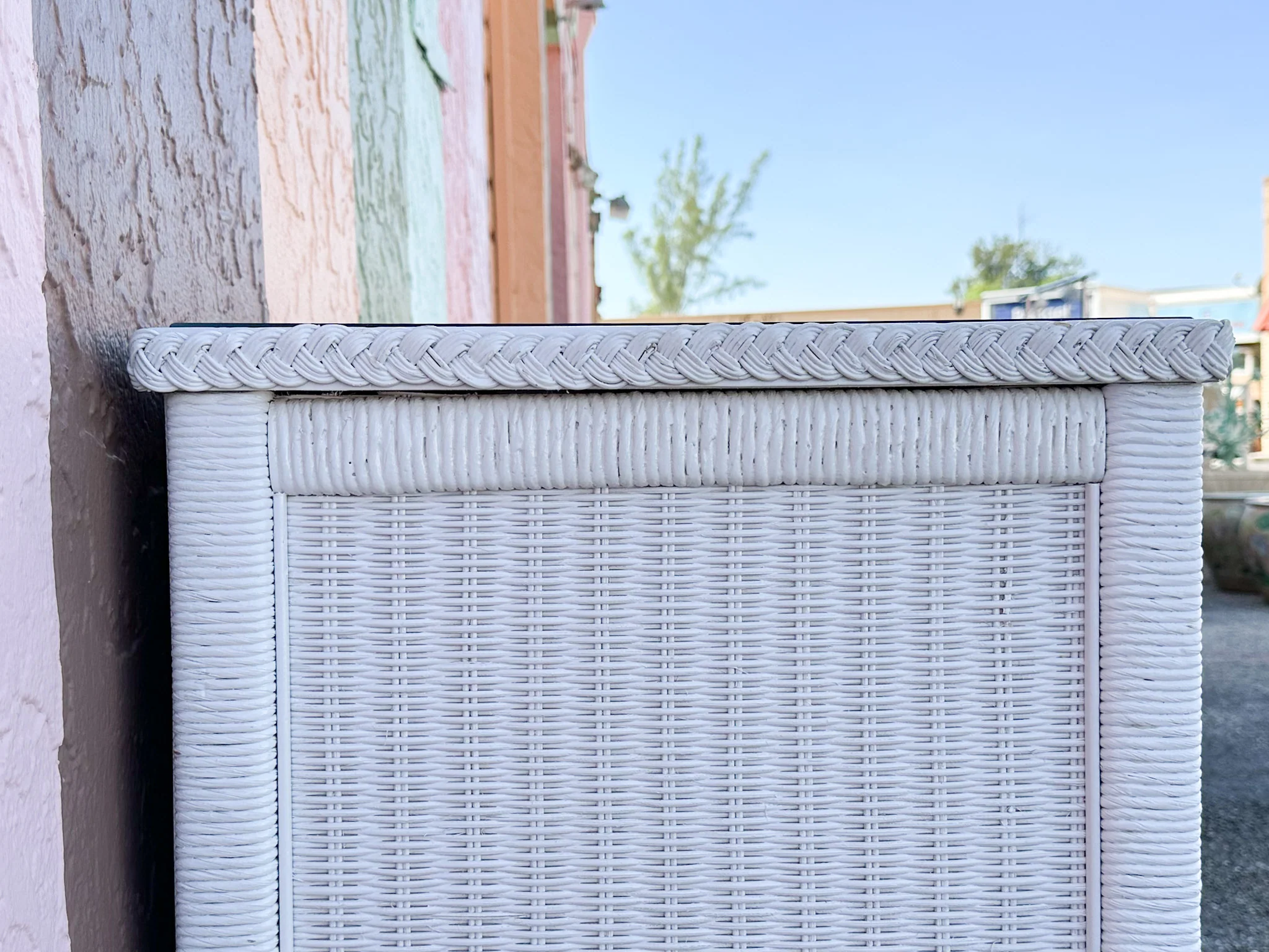 Henry Link Wicker Dresser - Image 5