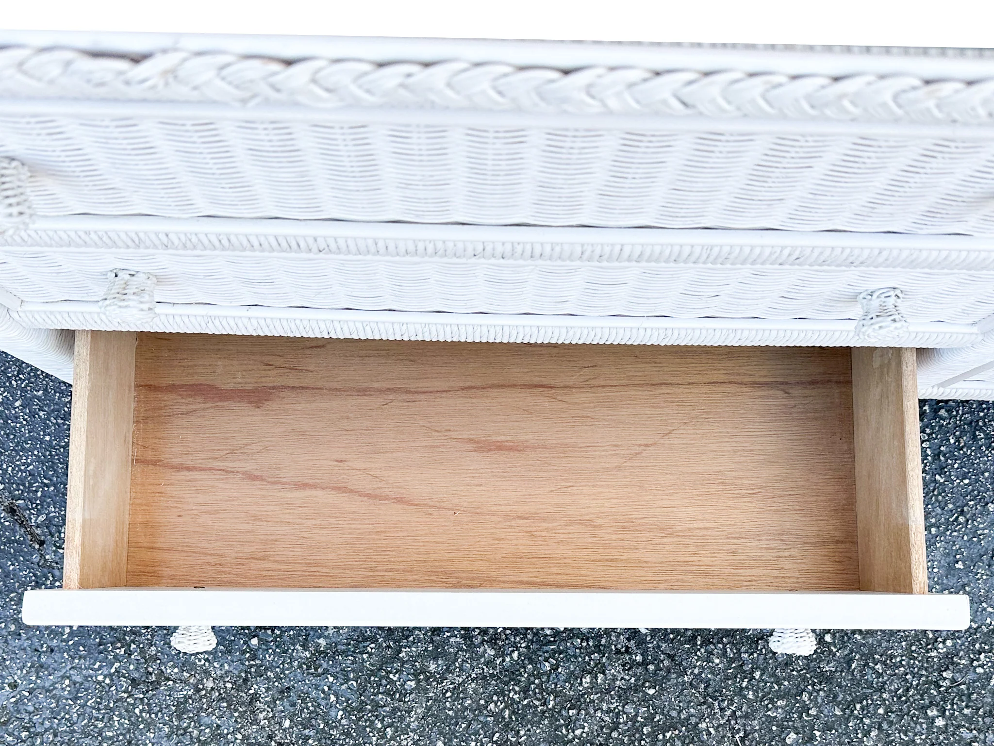 Henry Link Wicker Dresser - Image 7
