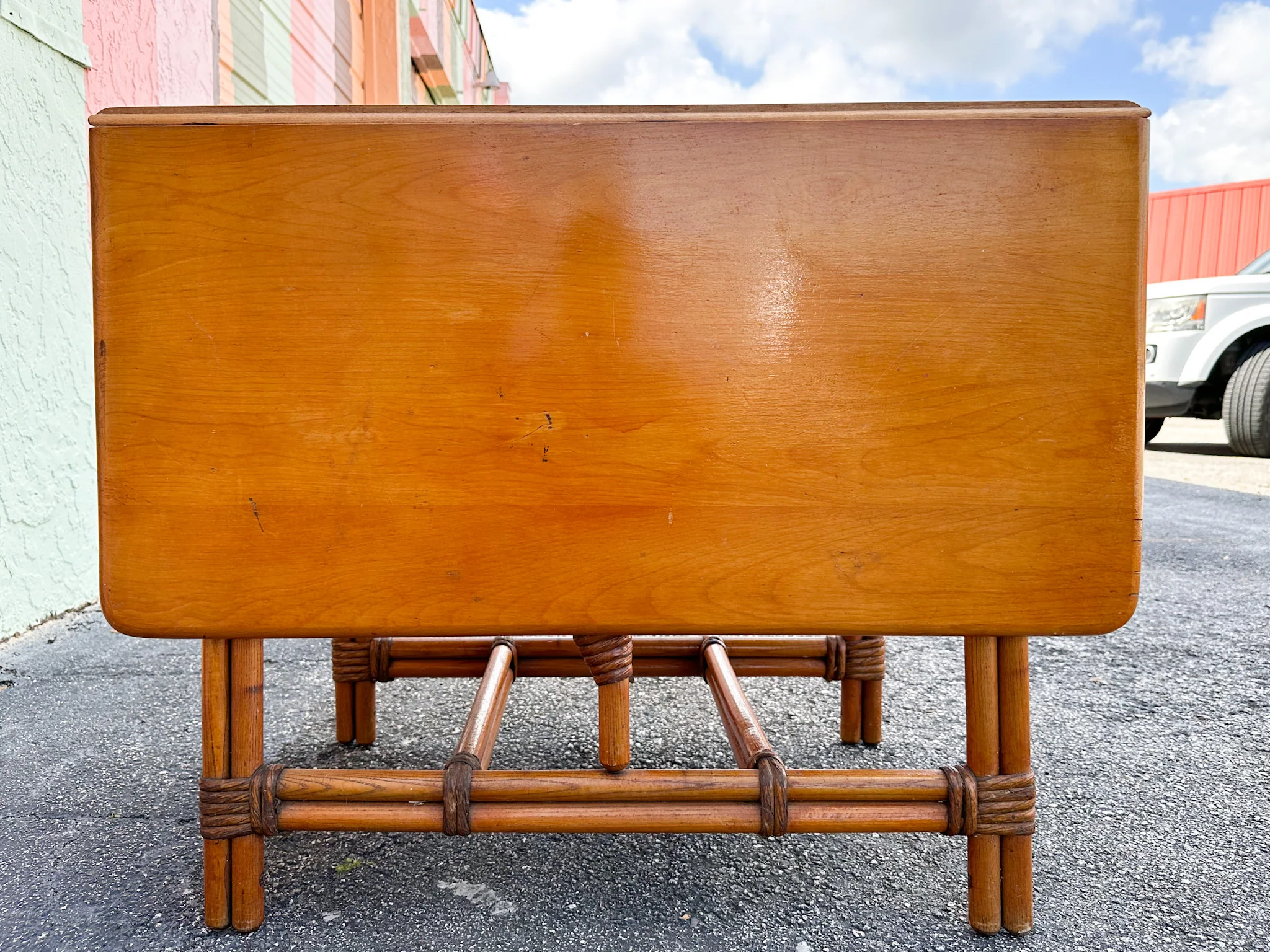 Heywood Wakefield Ashcraft Drop Leaf Dining Table - Image 12
