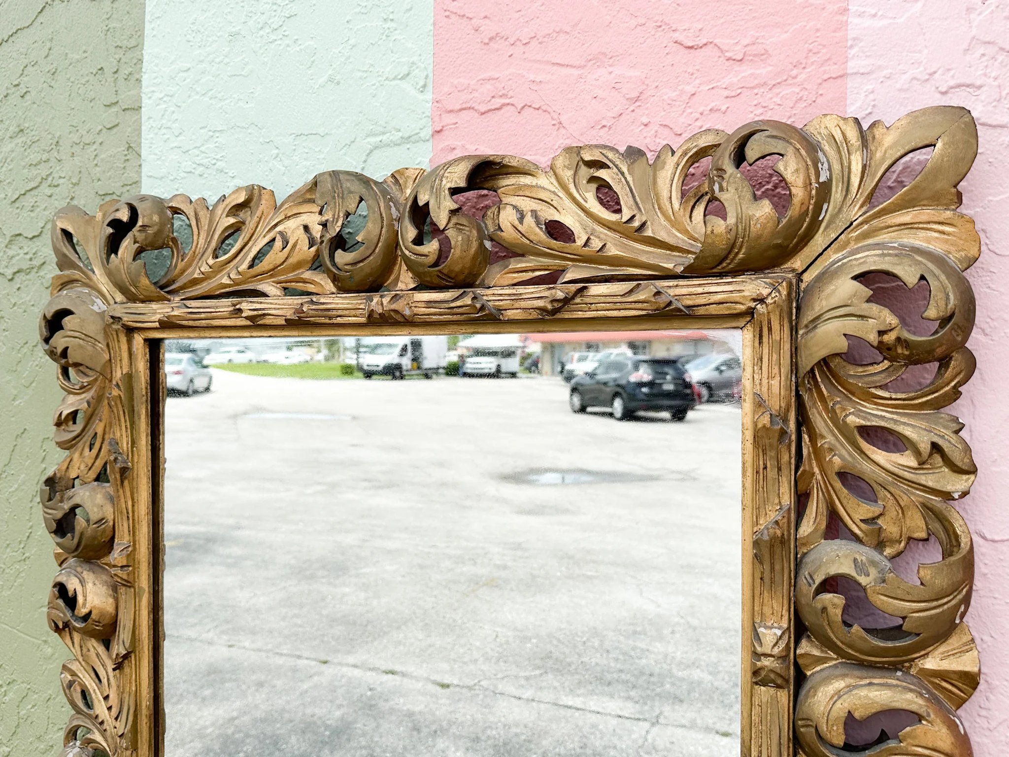 Hollywood Regency Italian Mirror - Image 2