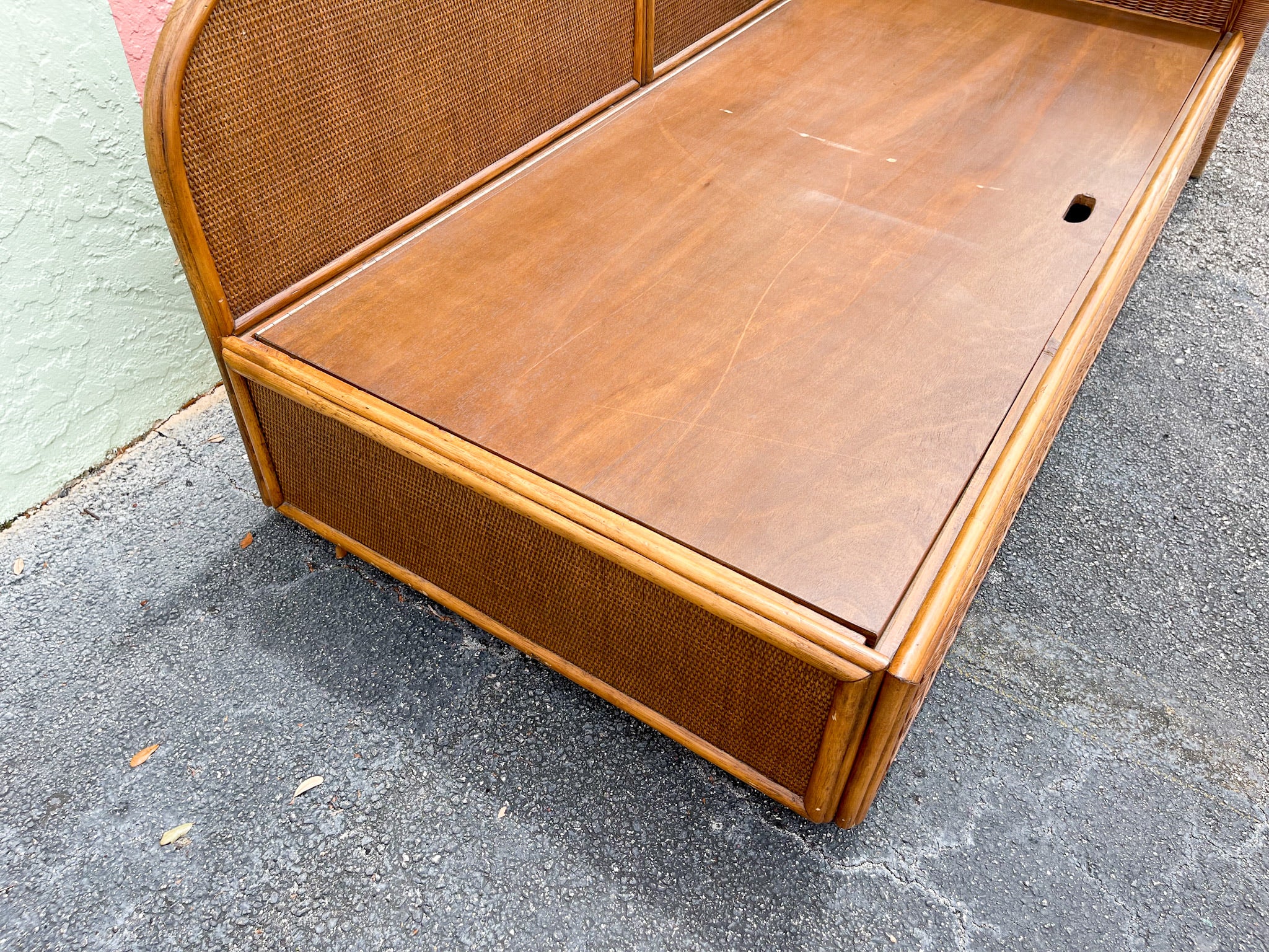 Indonesian Rattan Daybed - Image 4