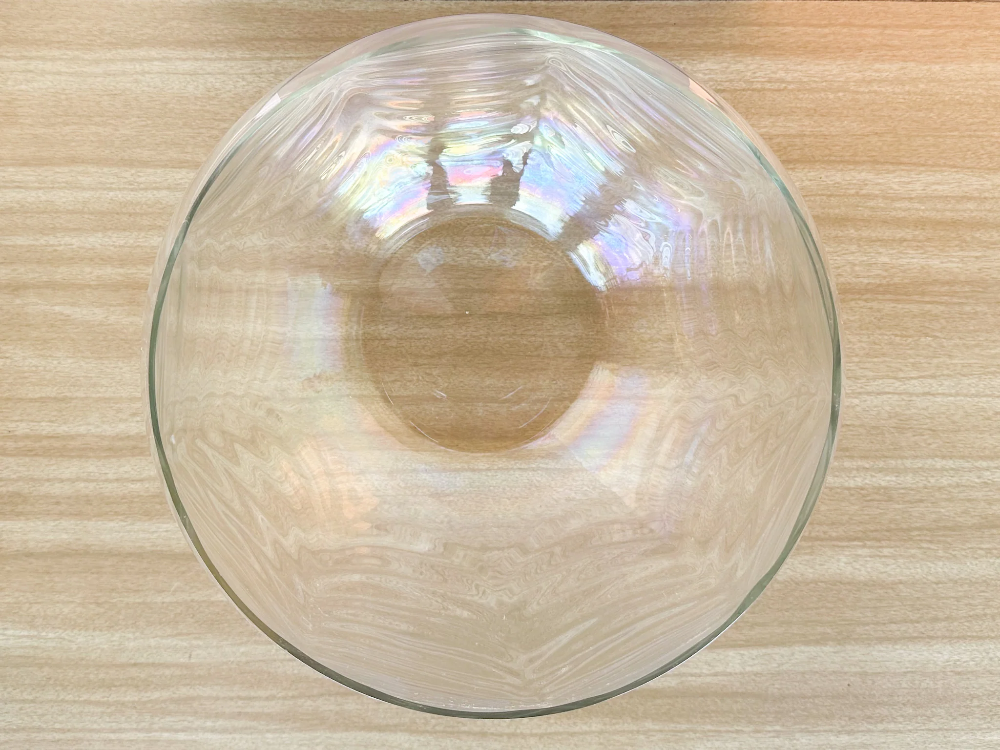 Iridescent Scalloped Punch Bowl Set - Image 5