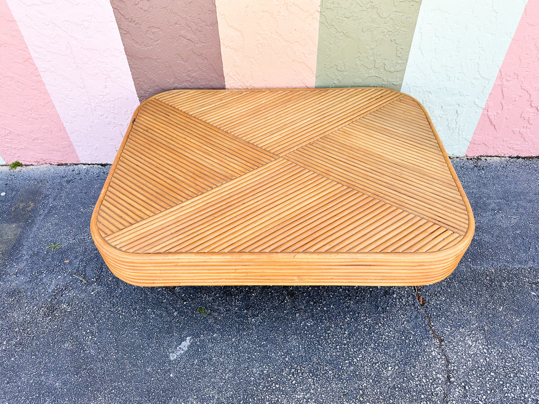Island Chic Bamboo Coffee Table - Image 2