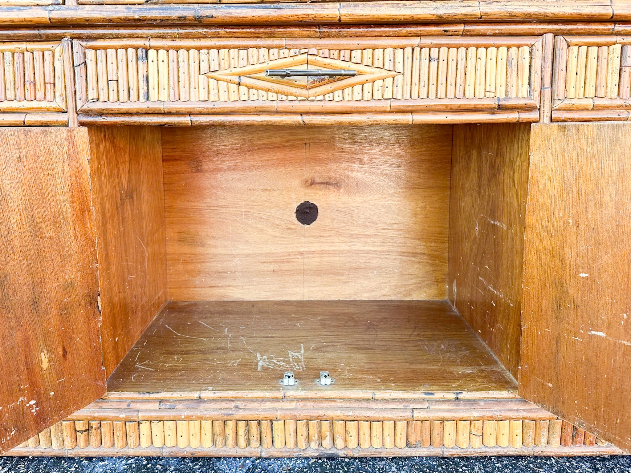 Island Chic Bamboo Pagoda Cabinet - Image 21
