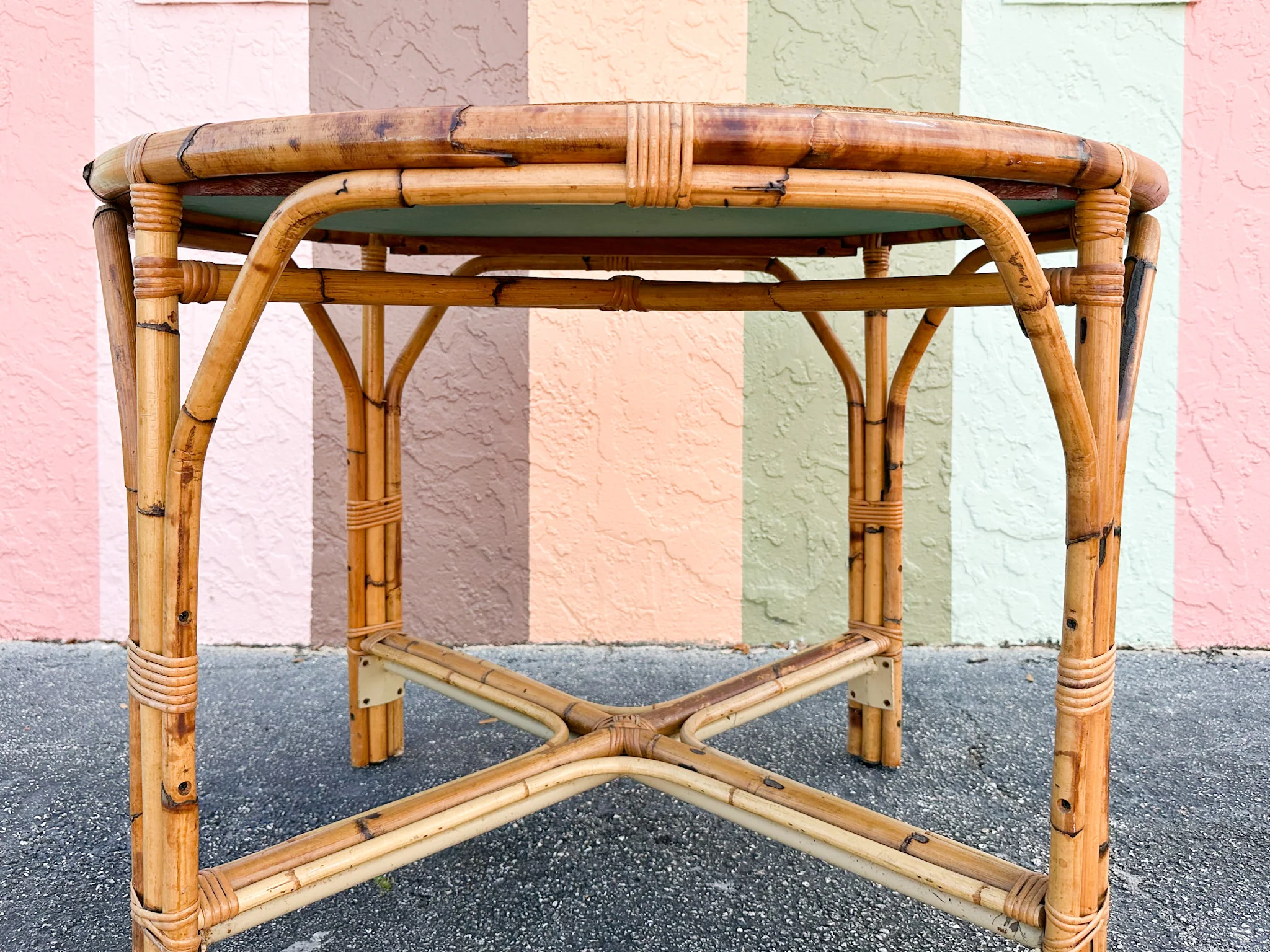 Island Chic Flip Top Rattan Game Table - Image 14