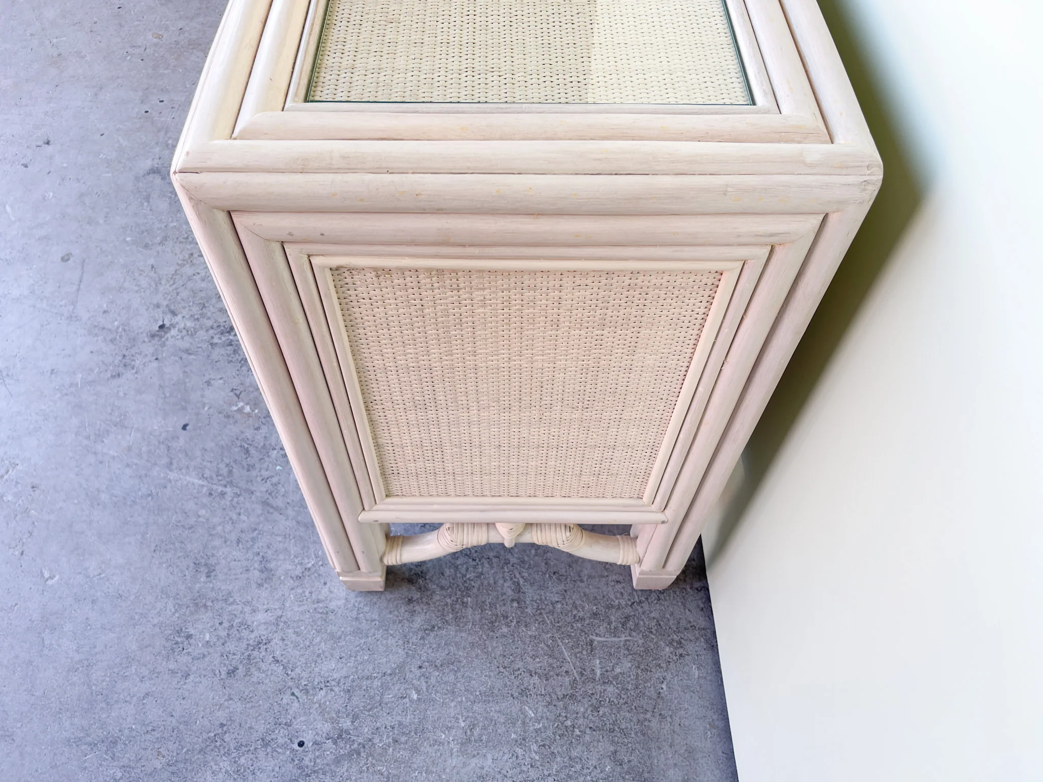 Island Chic Rattan and Seagrass Nightstand - Image 5