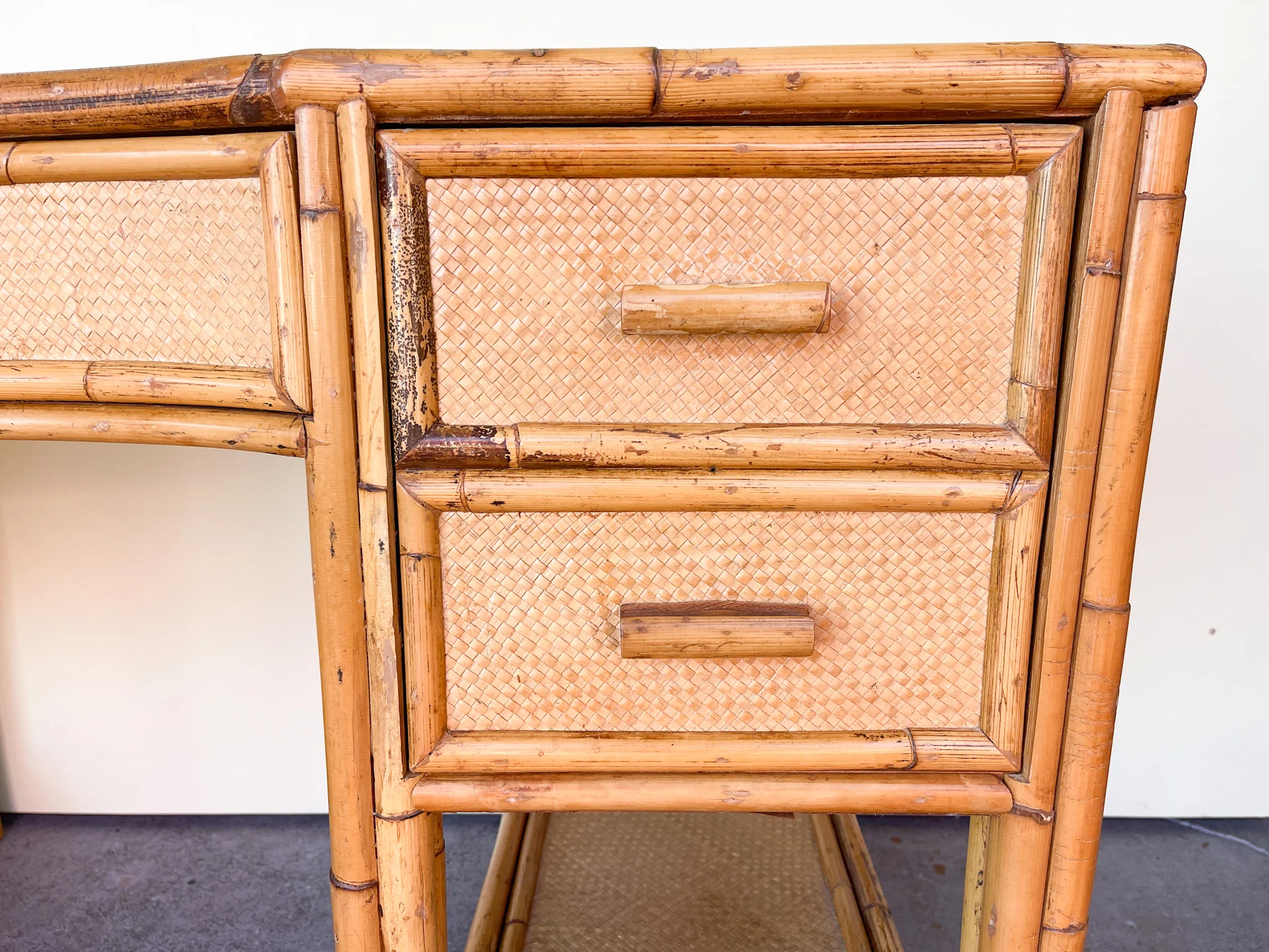 Island Chic Rattan Desk - Image 10