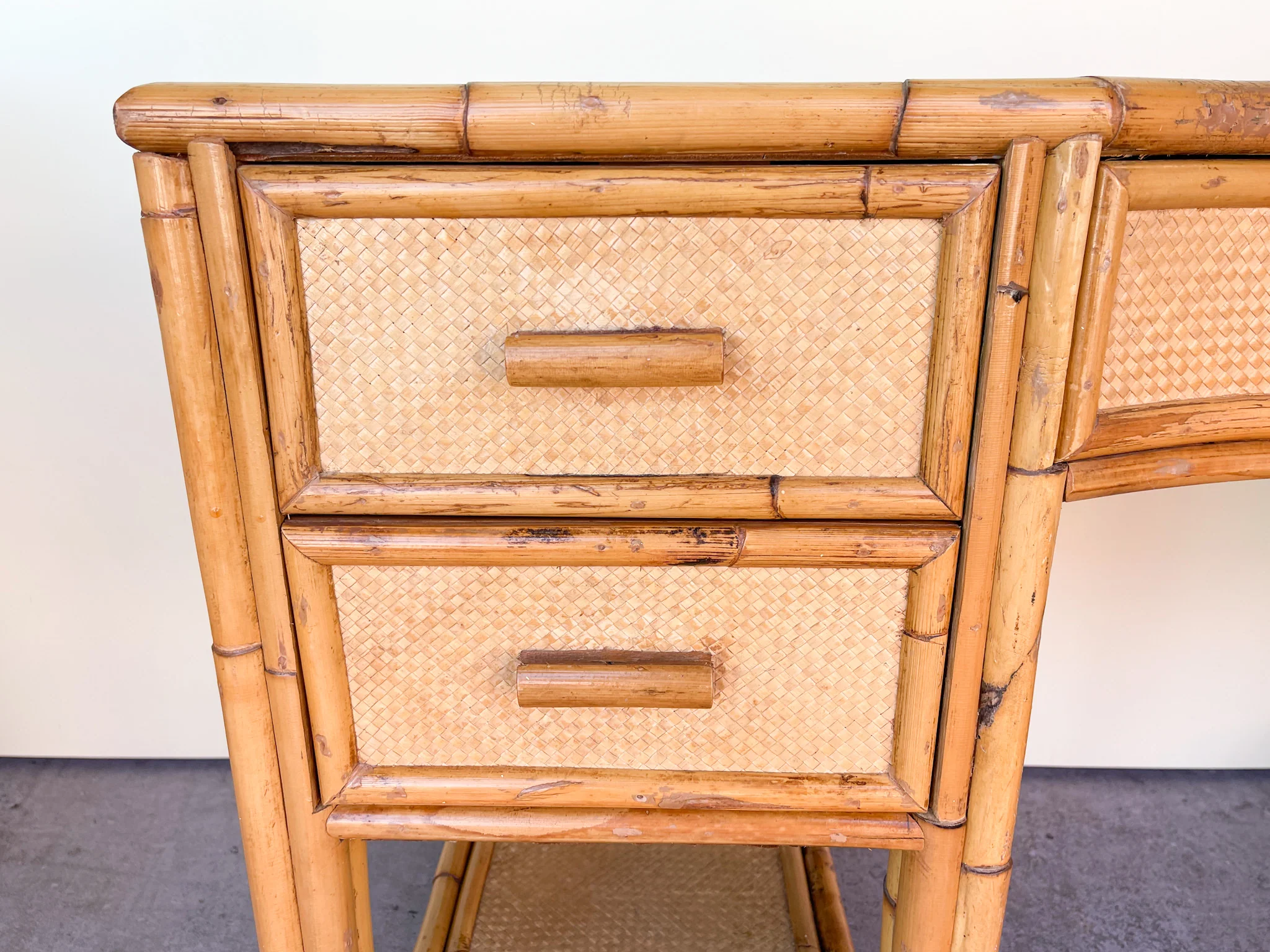 Island Chic Rattan Desk - Image 5
