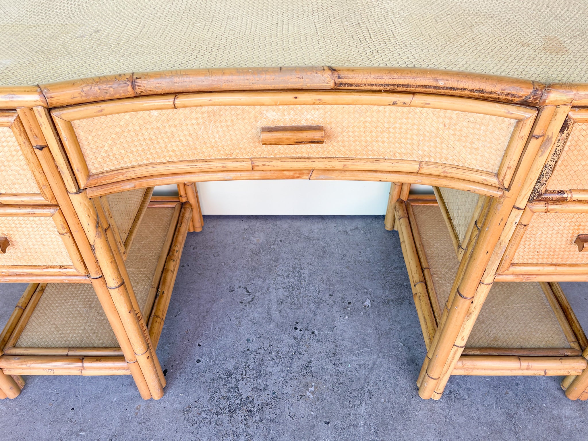 Island Chic Rattan Desk - Image 8
