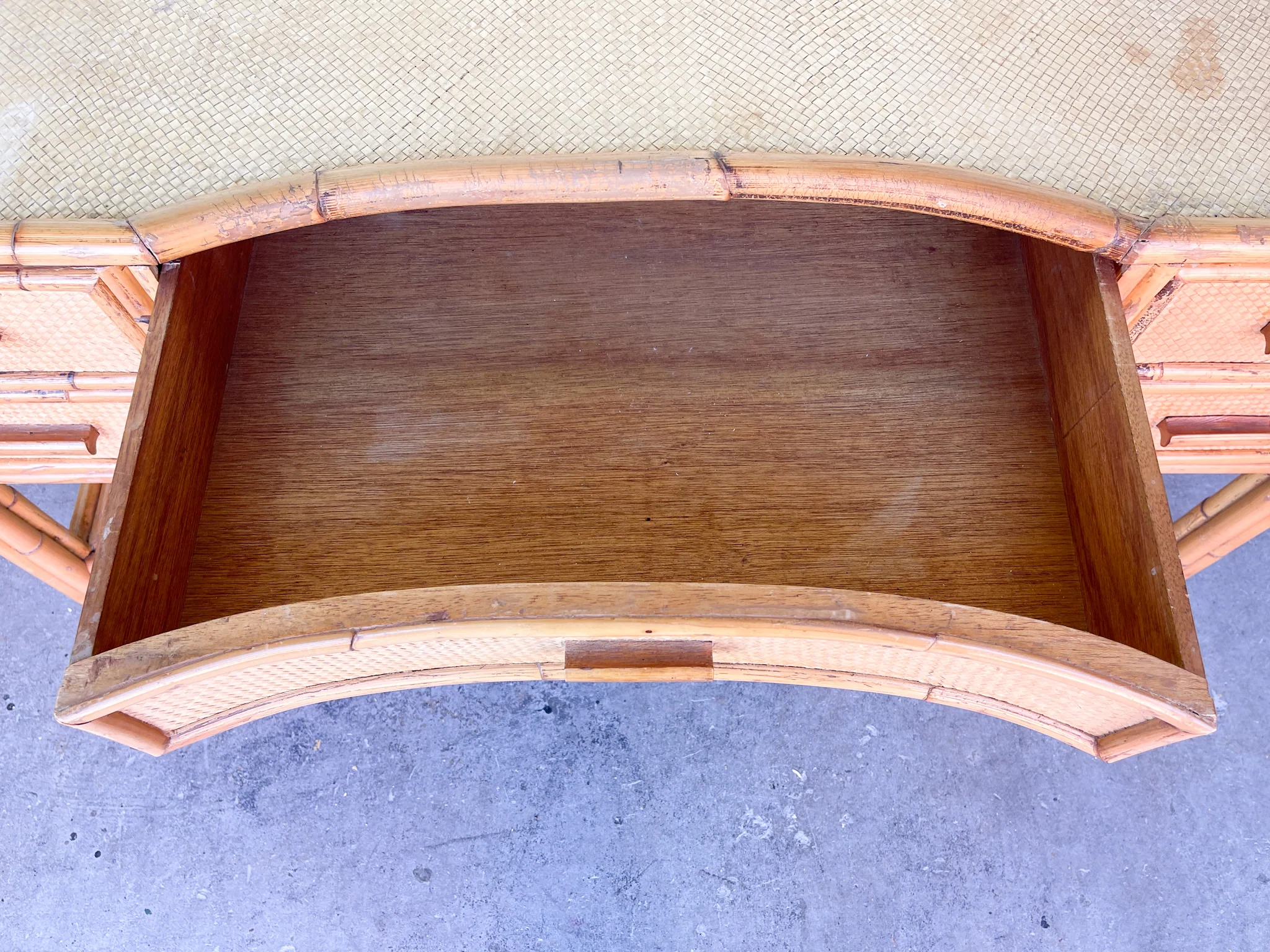 Island Chic Rattan Desk - Image 9