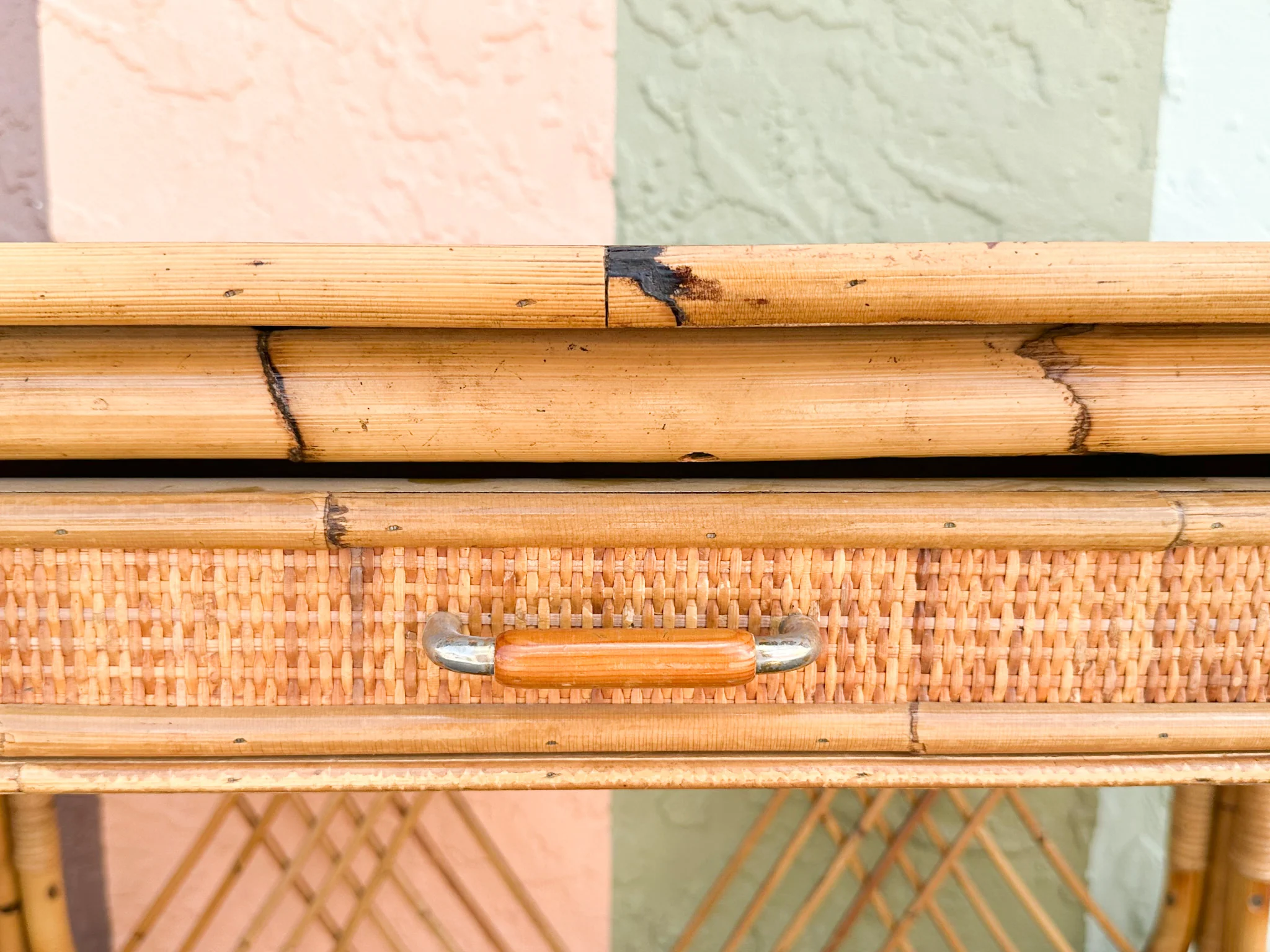 Island Chic Rattan Desk - Image 13
