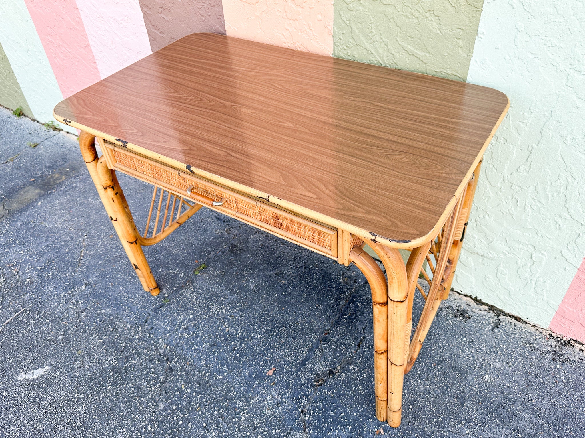 Island Chic Rattan Desk - Image 5