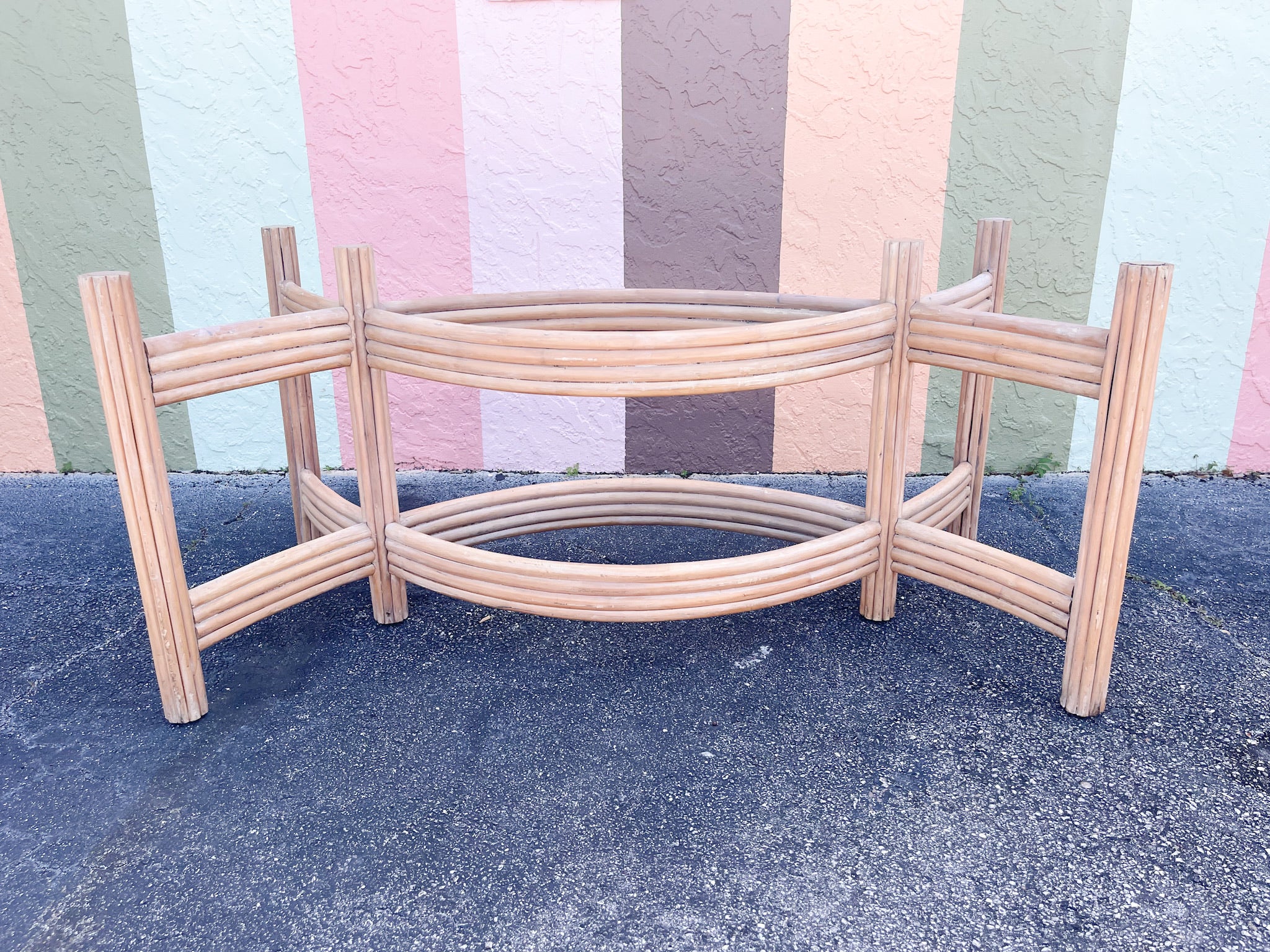 Island Chic Rattan Dining Table - Image 3