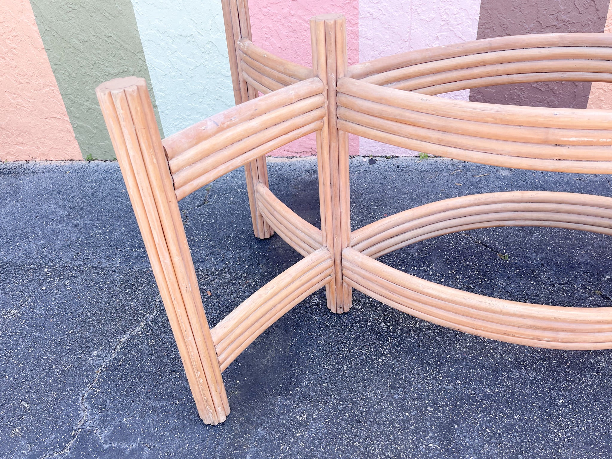 Island Chic Rattan Dining Table - Image 4