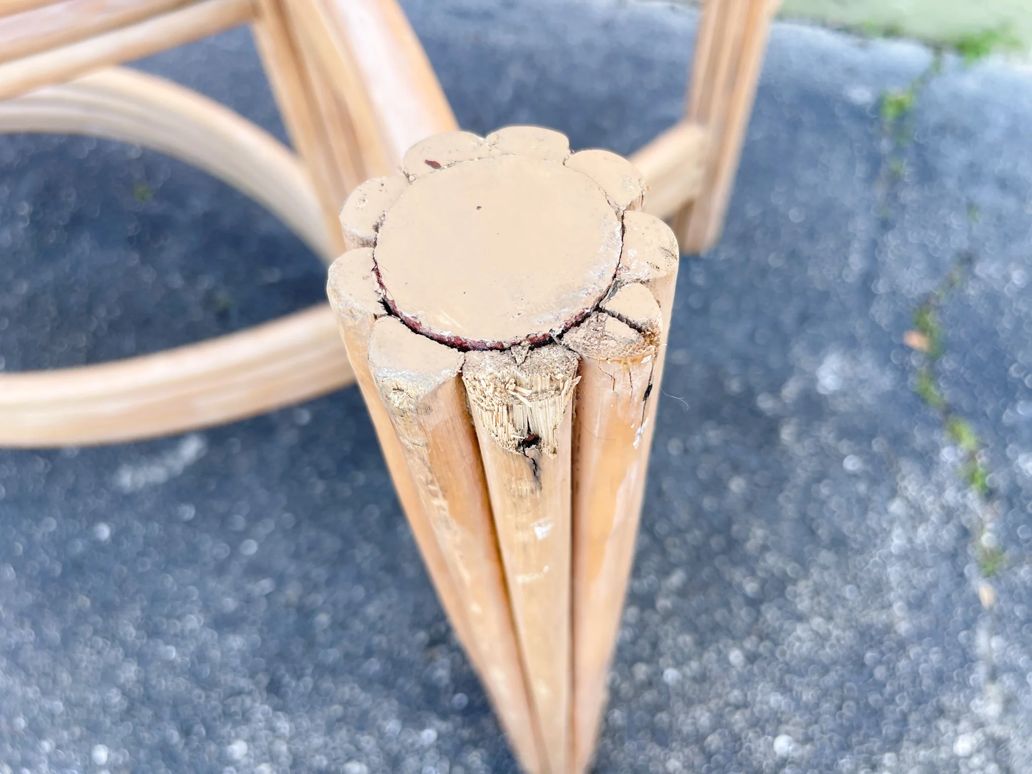 Island Chic Rattan Dining Table - Image 9