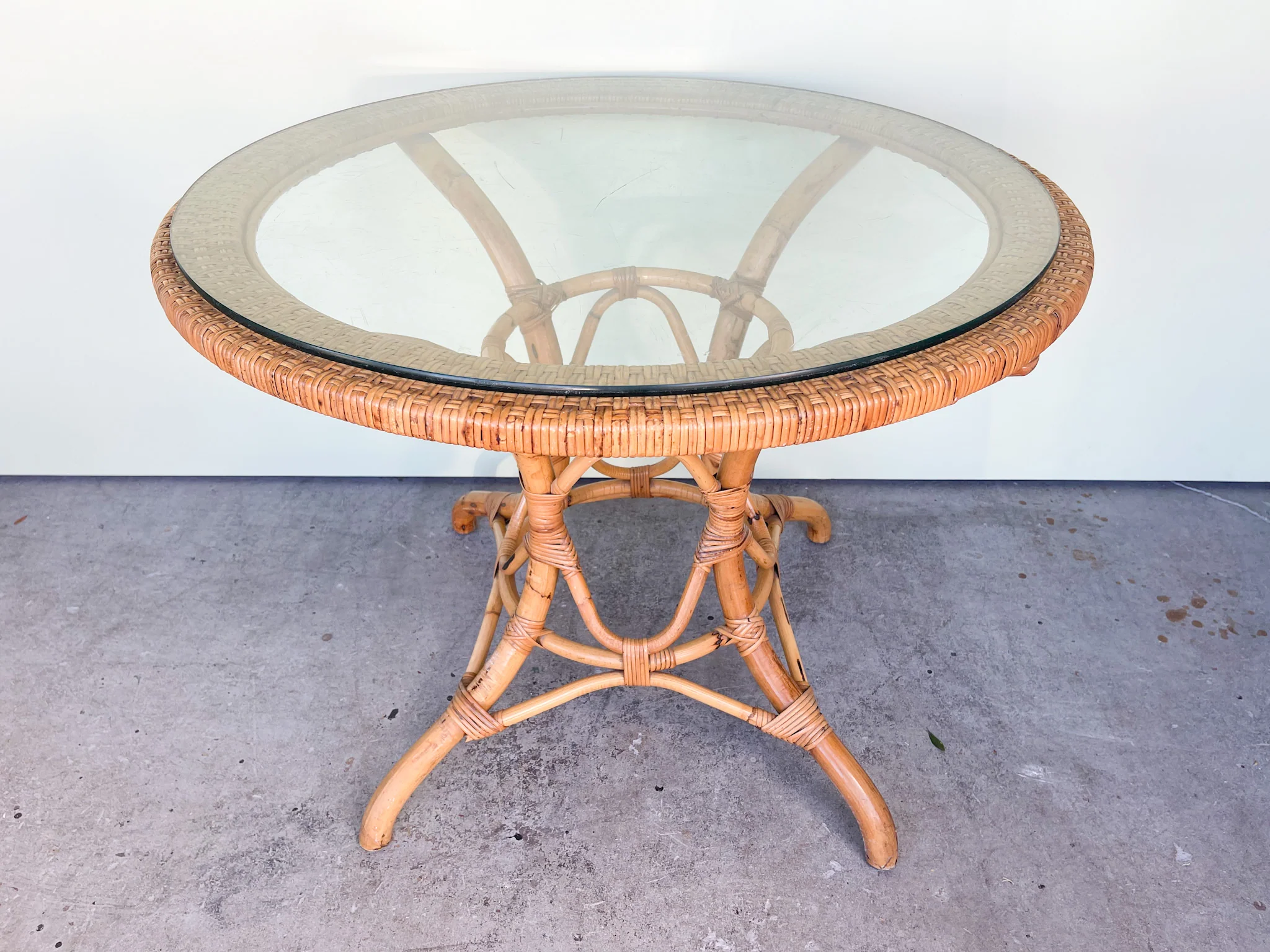 Island Chic Rattan Table - Image 2