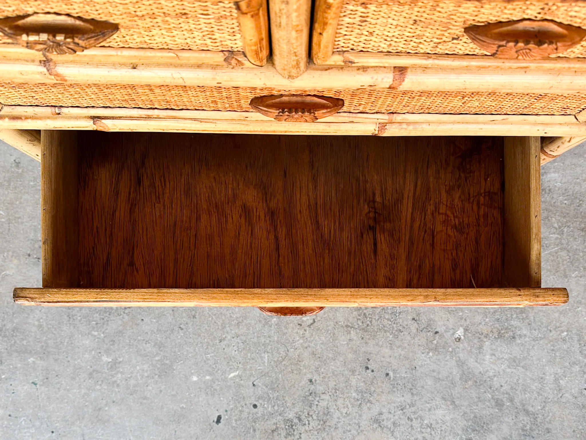 Island Chic Rattan Wrapped Chest - Image 5