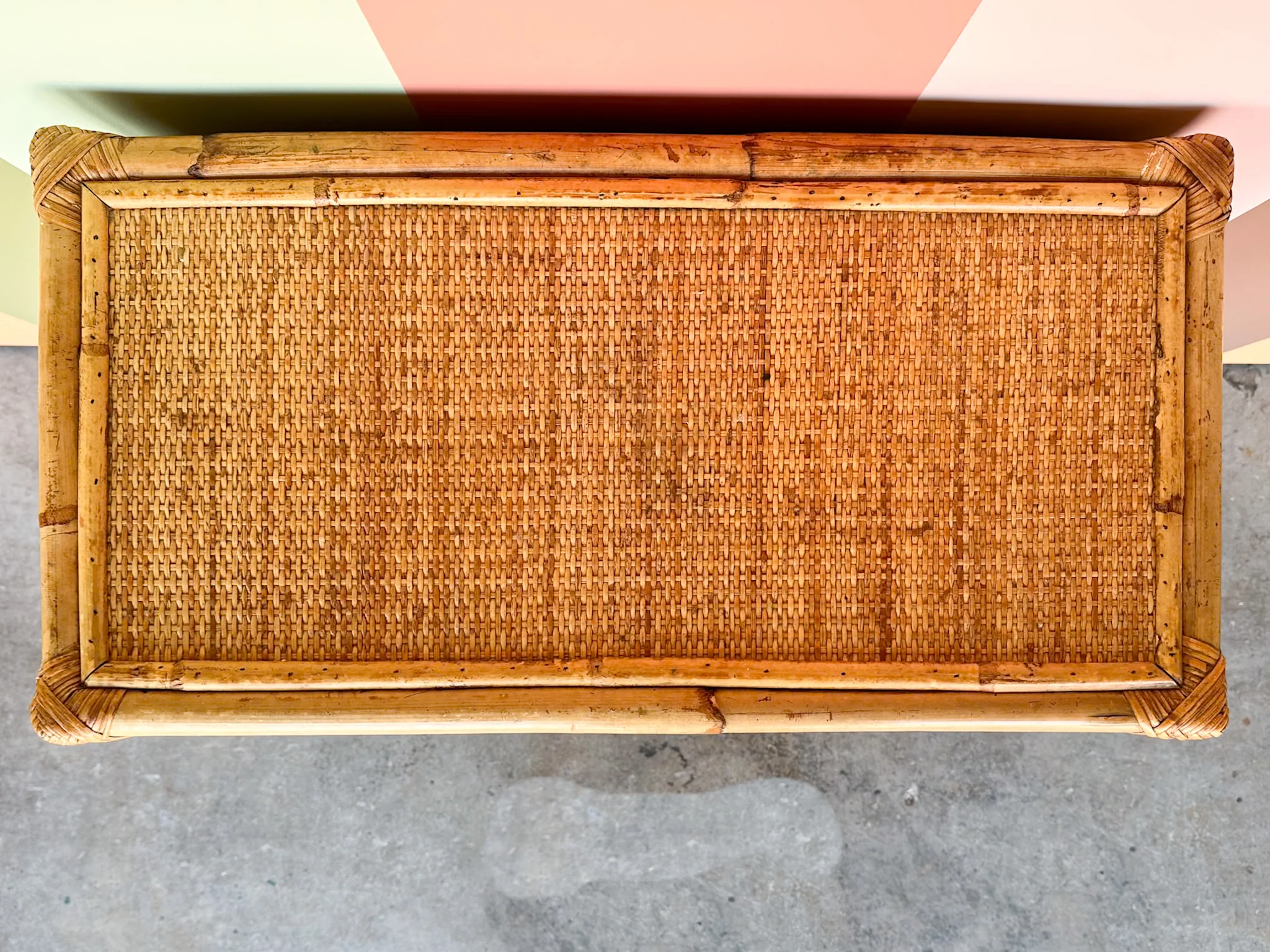 Island Chic Rattan Wrapped Chest - Image 7