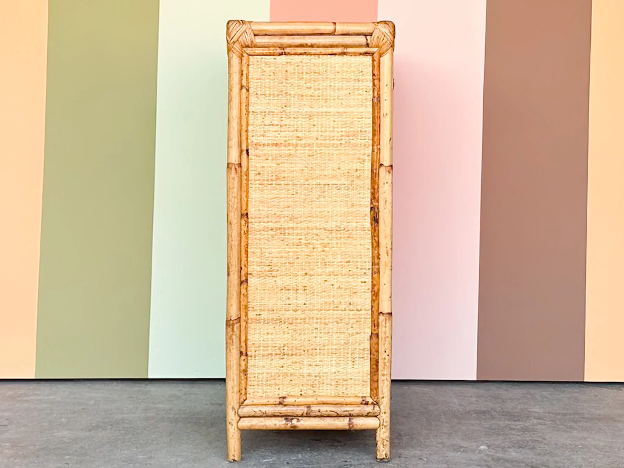 Island Chic Rattan Wrapped Chest - Image 8