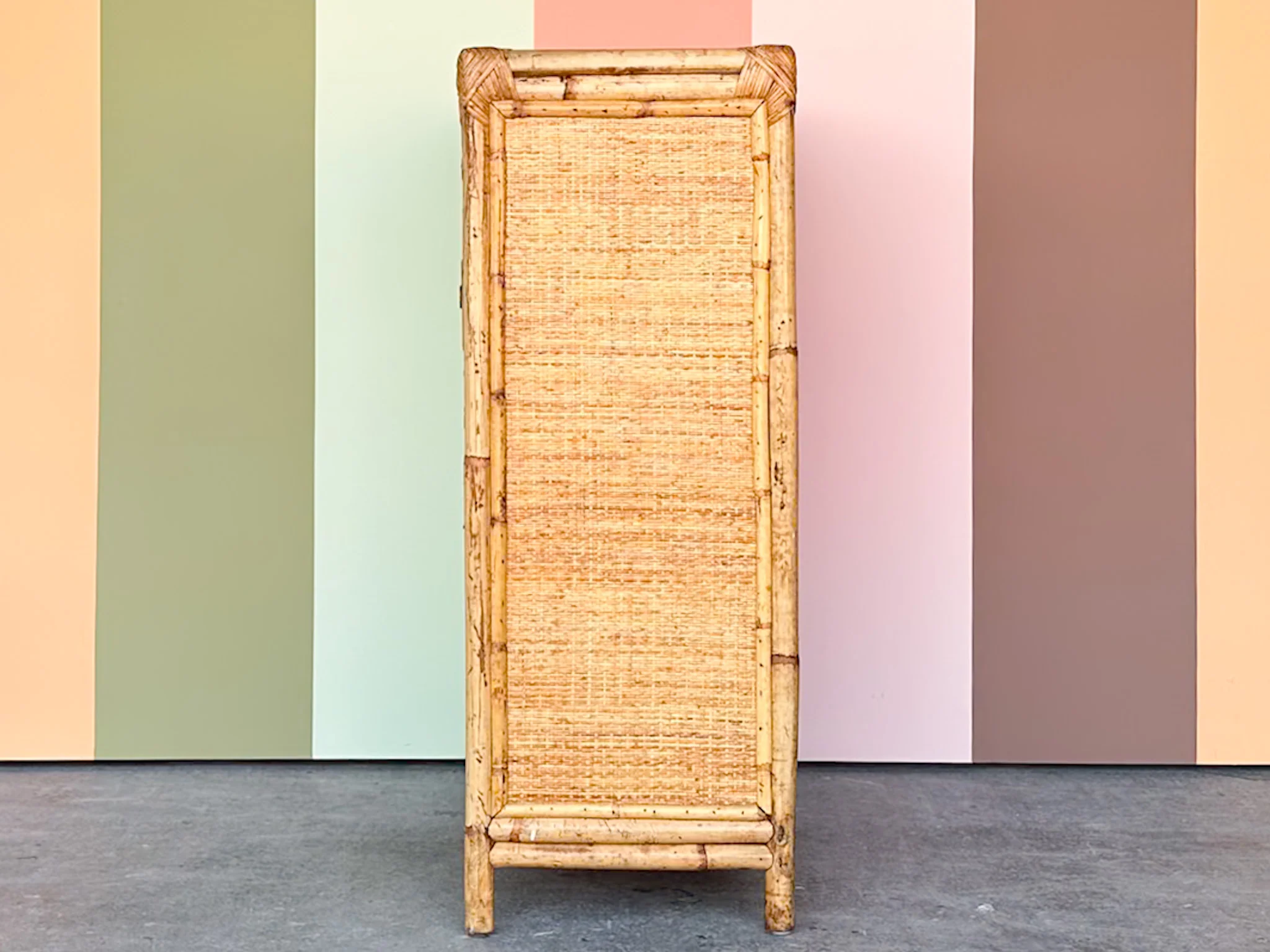 Island Chic Rattan Wrapped Chest - Image 9