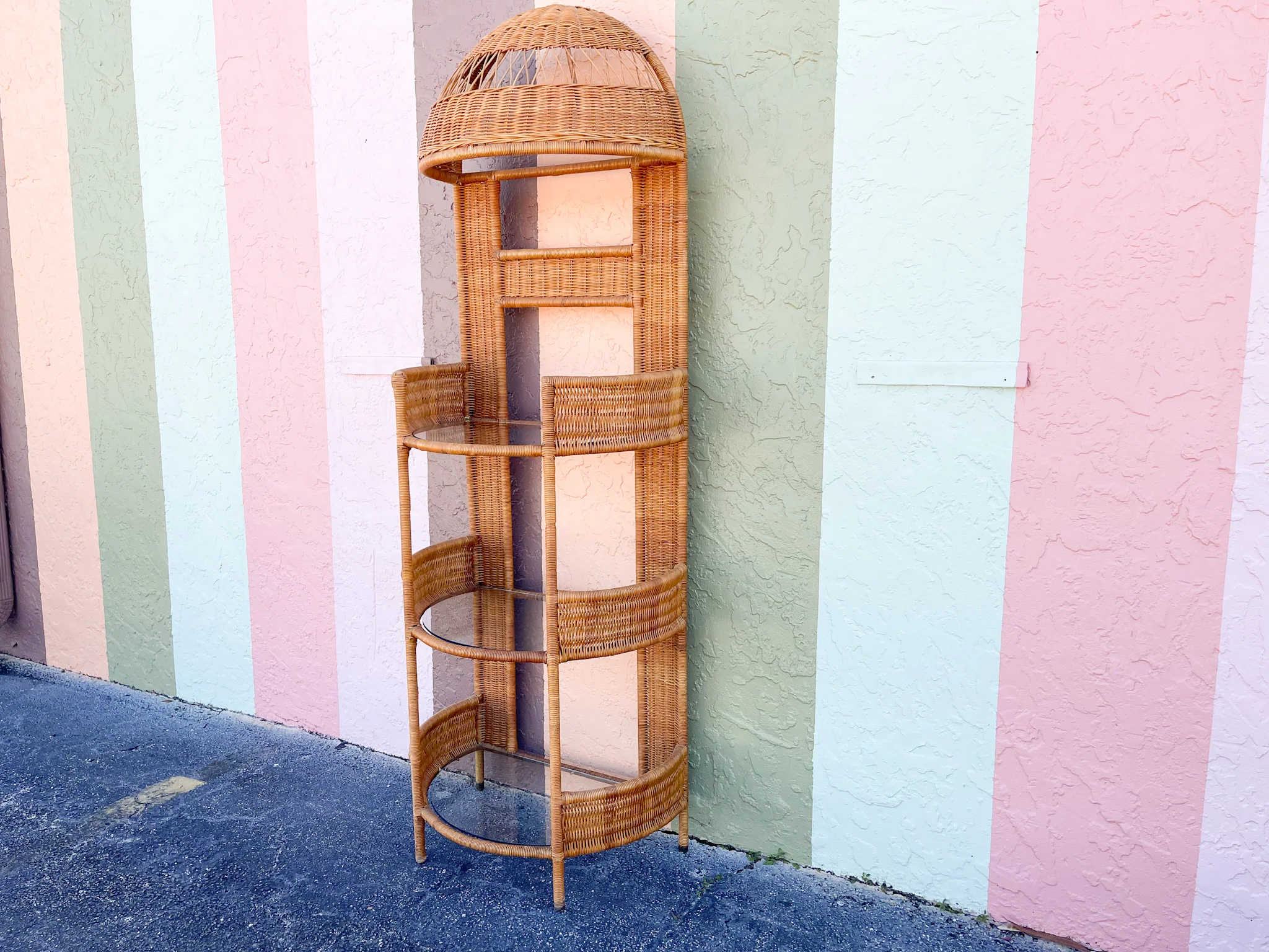 Island Chic Wicker Bar - Image 5