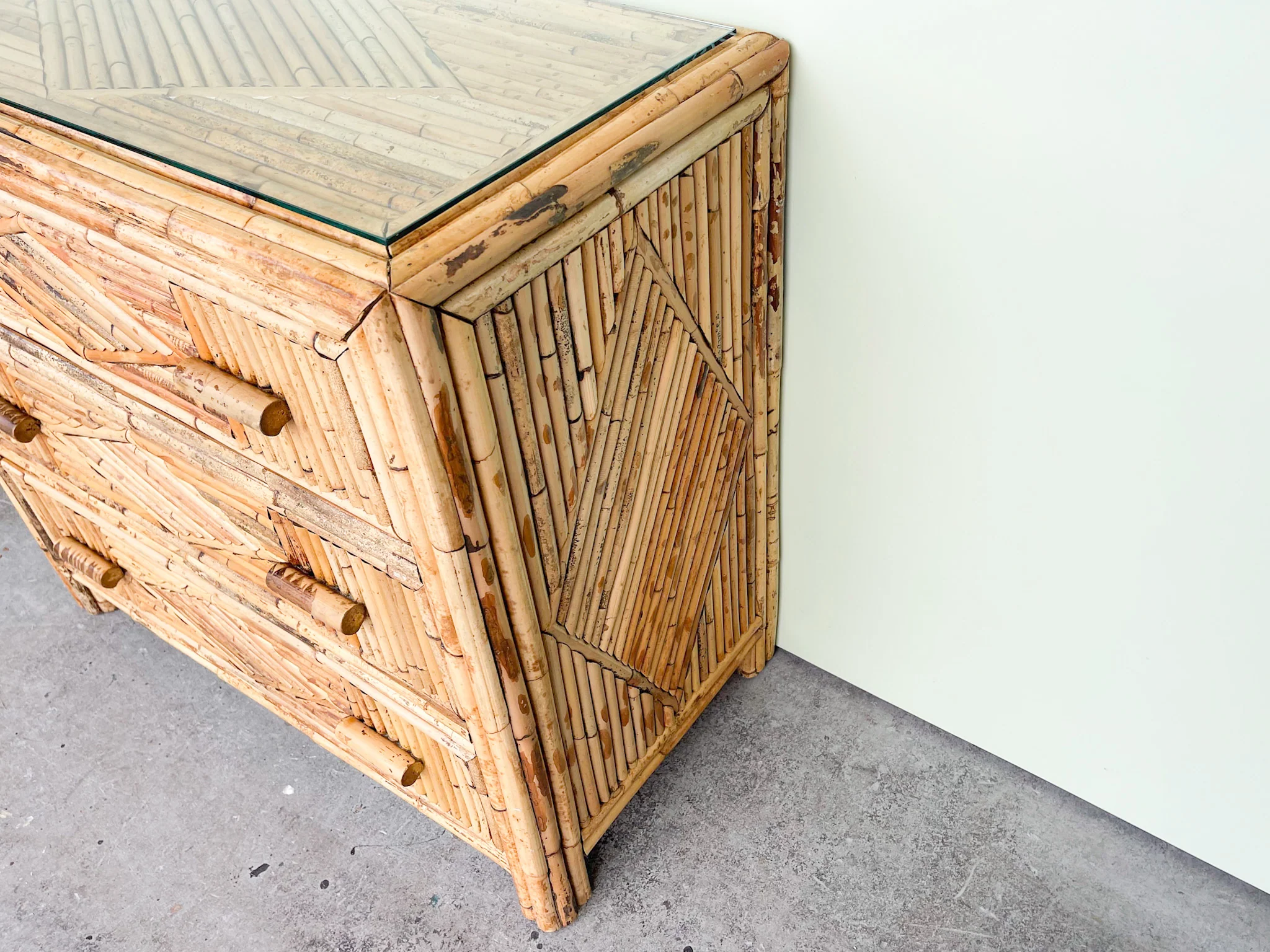 Island Style Bamboo Chest - Image 5