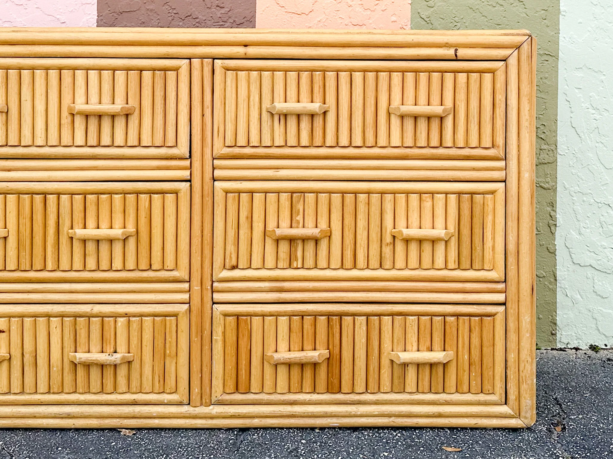 Island Style Bamboo Dresser - Image 3
