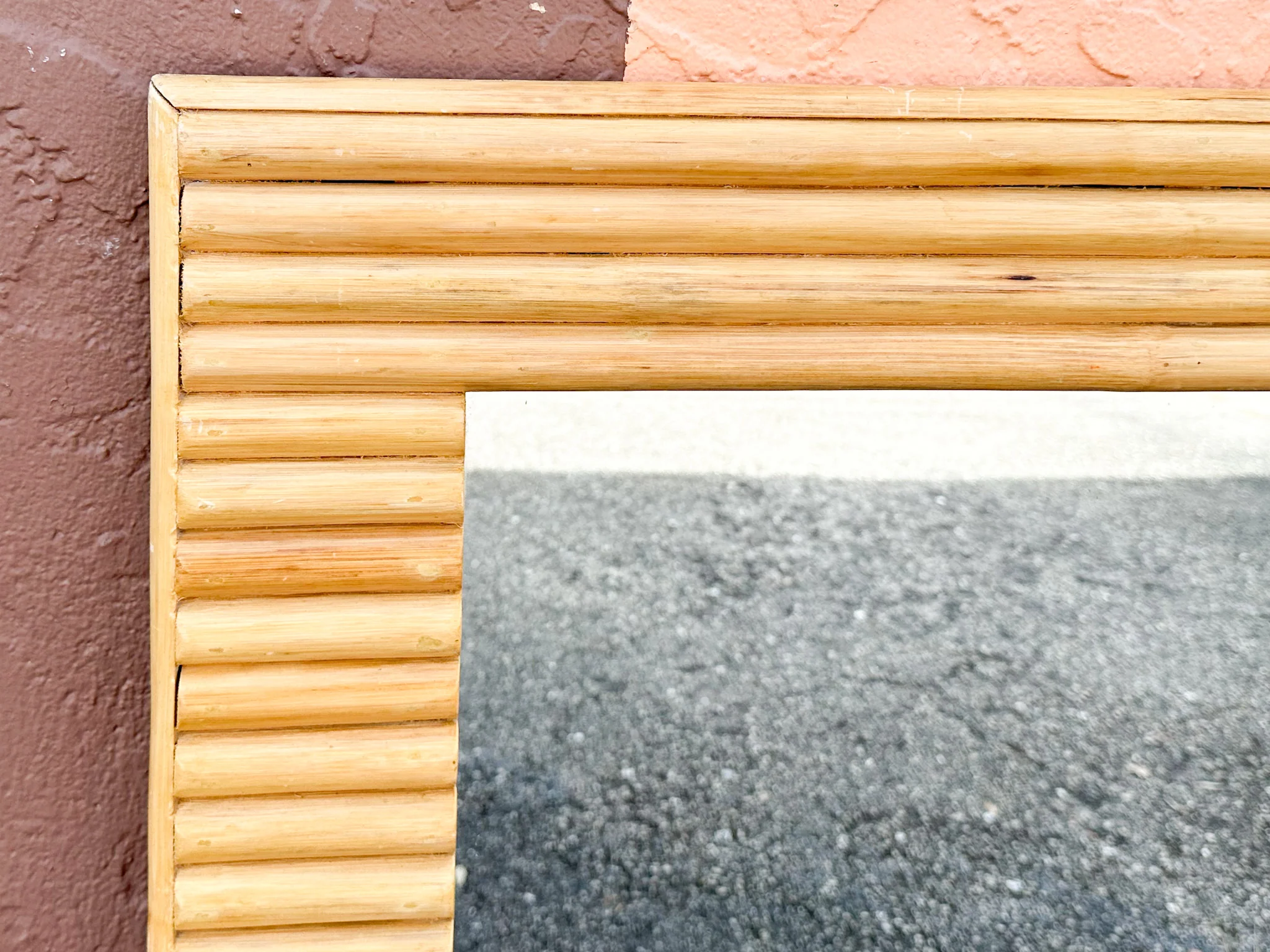 Island Style Bamboo Mirror - Image 4