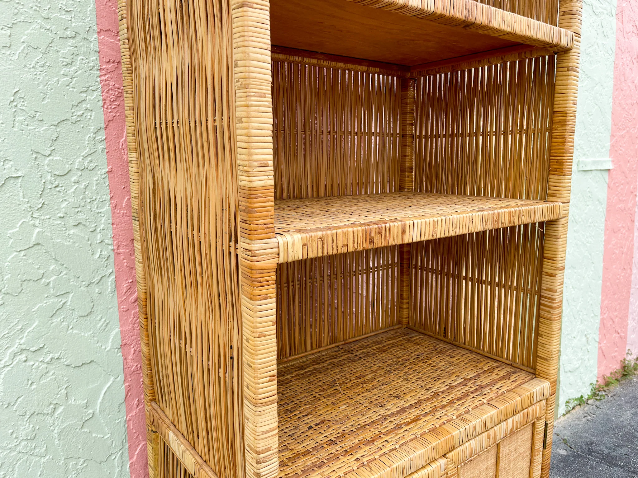 Island Style Rattan Cabinet - Image 5
