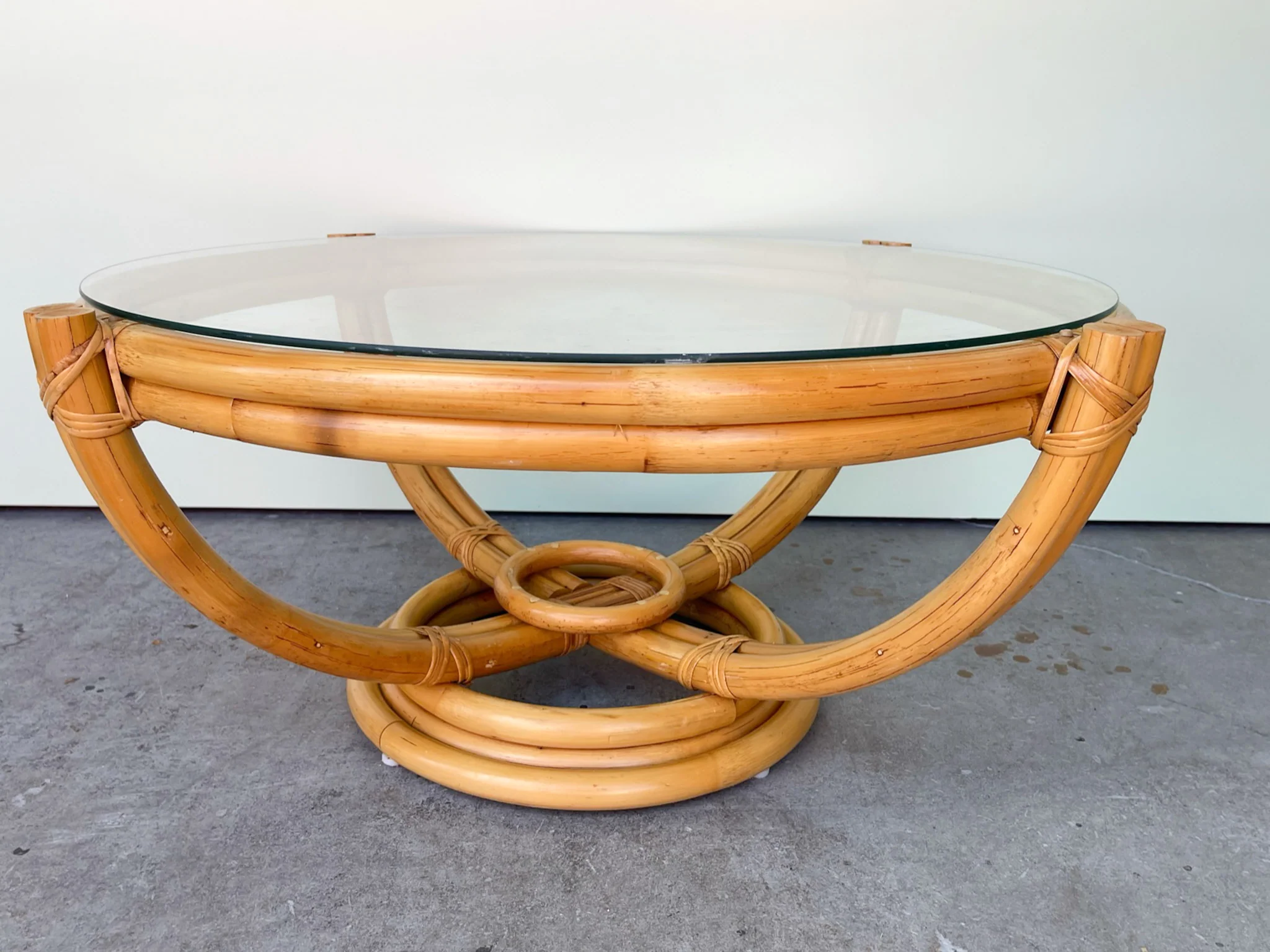 Island Style Rattan Coffee Table - Image 3