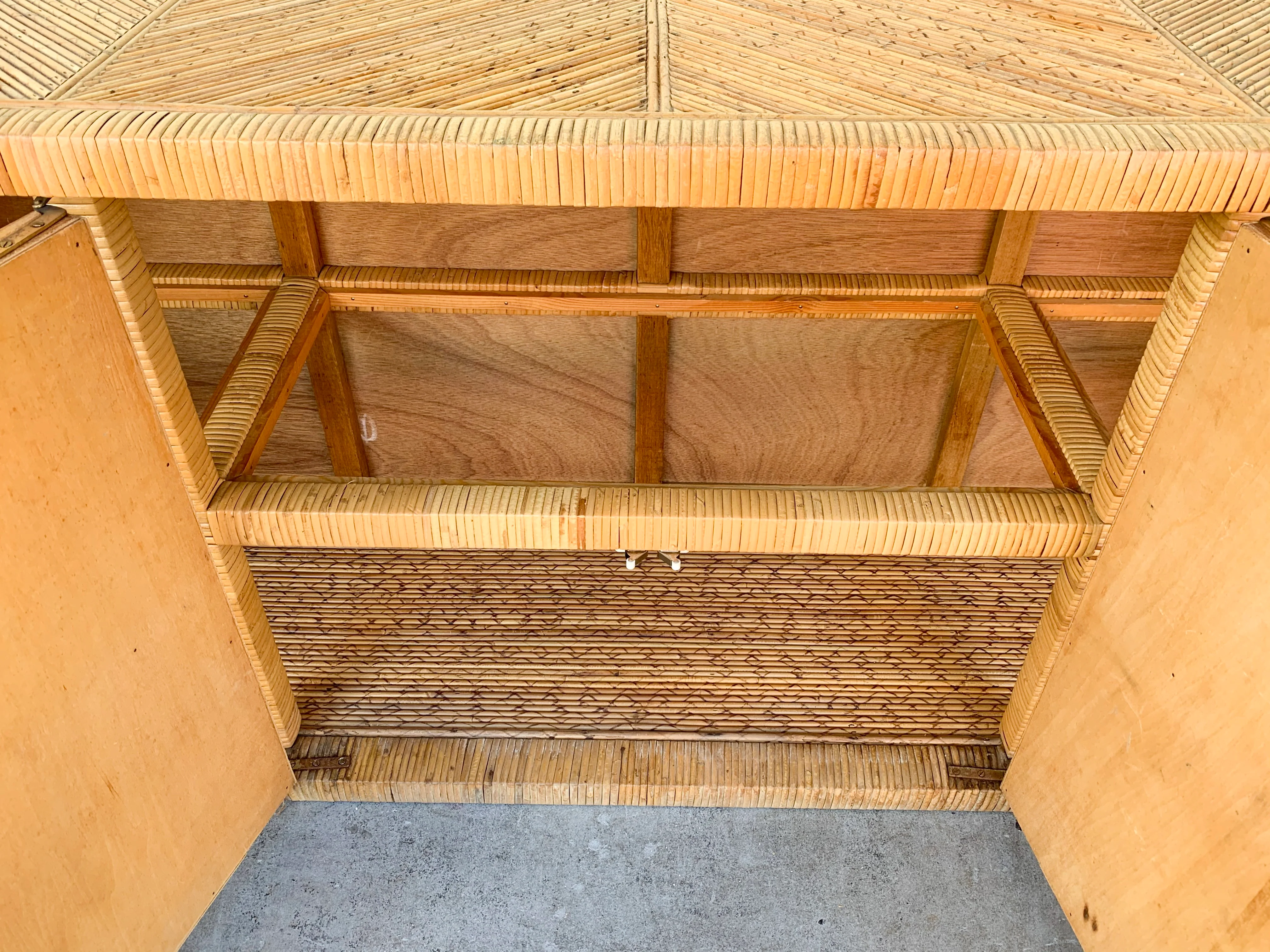 Island Style Rattan Credenza - Image 6