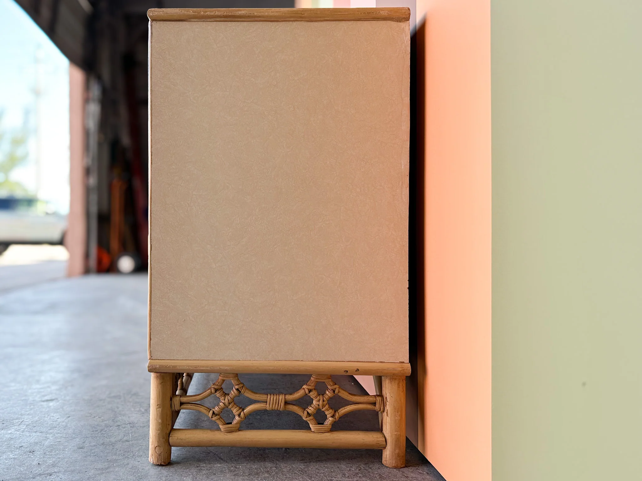 Island Style Rattan Dresser - Image 10