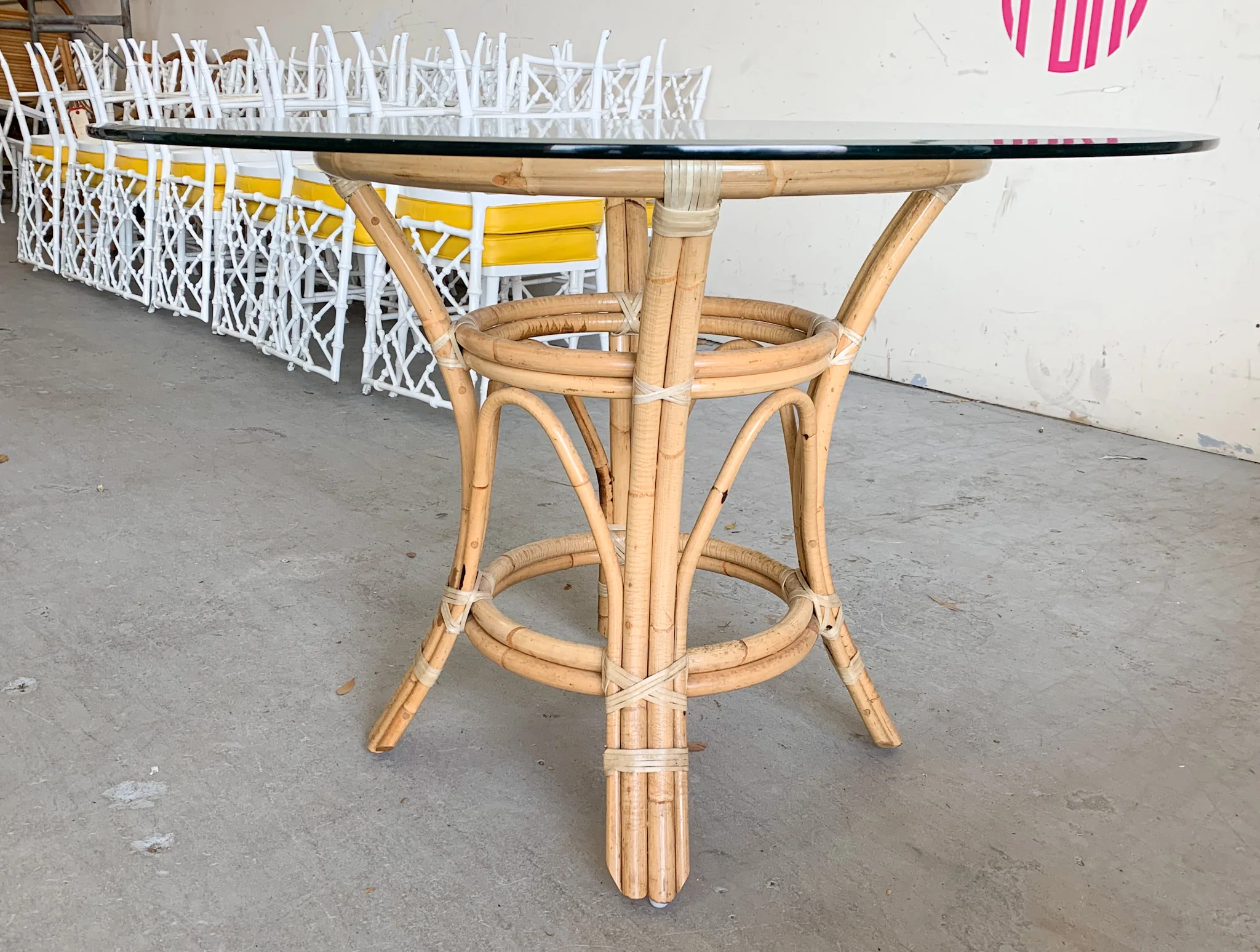 Island Style Rattan Table
