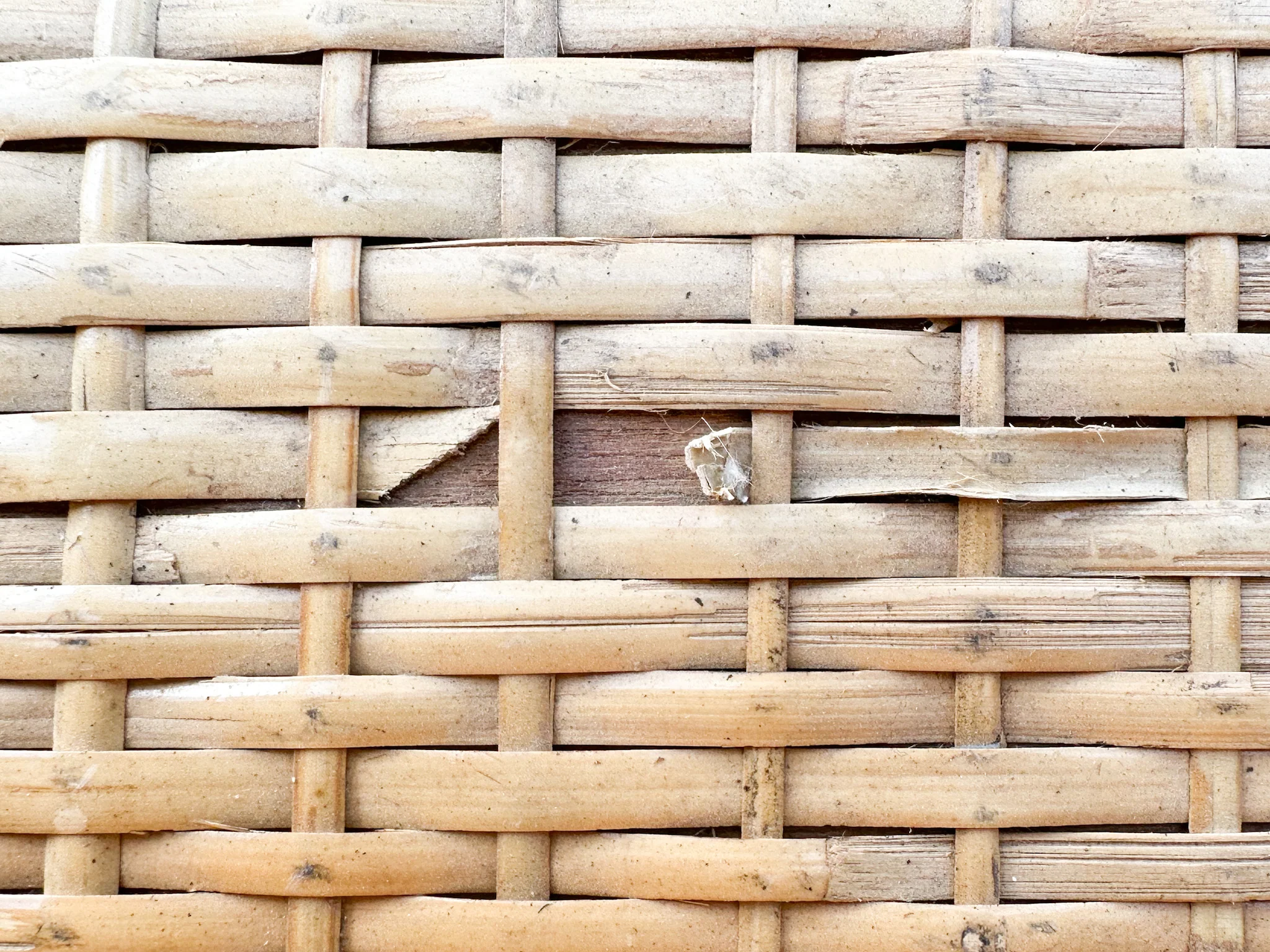 Pair of Island Style Rattan Wrapped Cabinets - Image 21