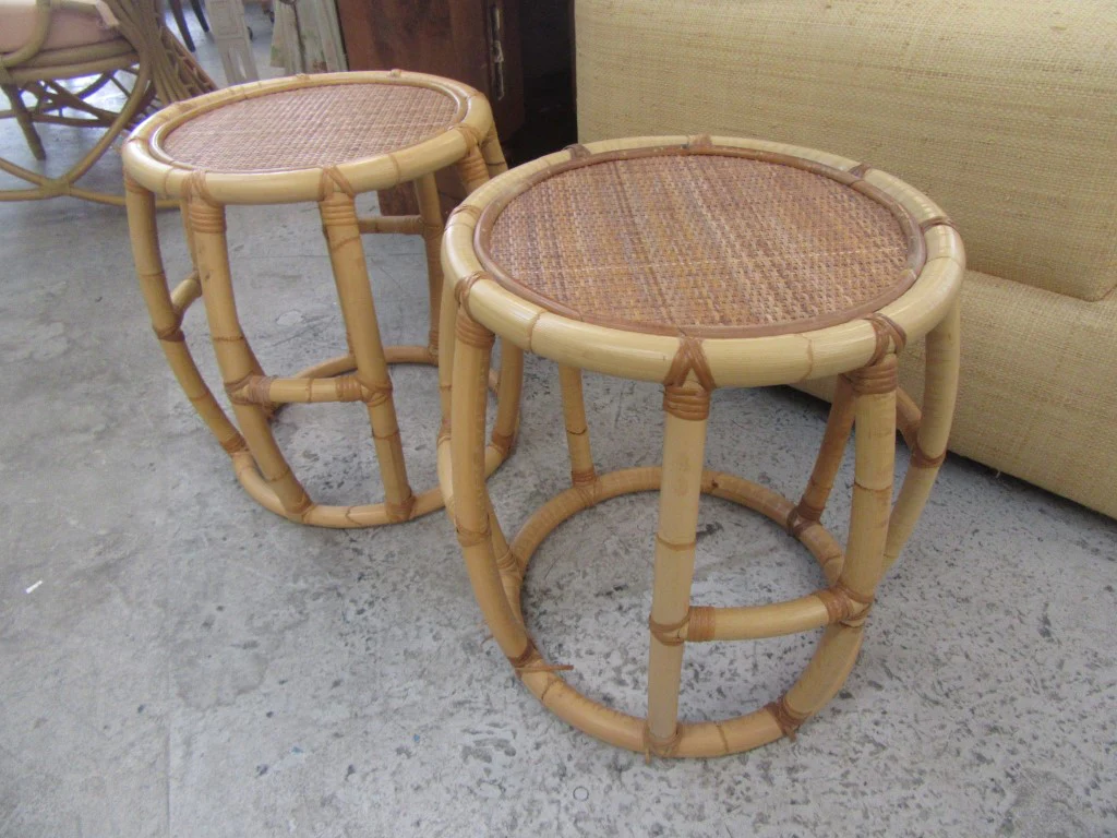 Island Style Wrapped Stools / Tables - Image 4